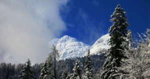 Winter fairytale in Slovenian mountains
