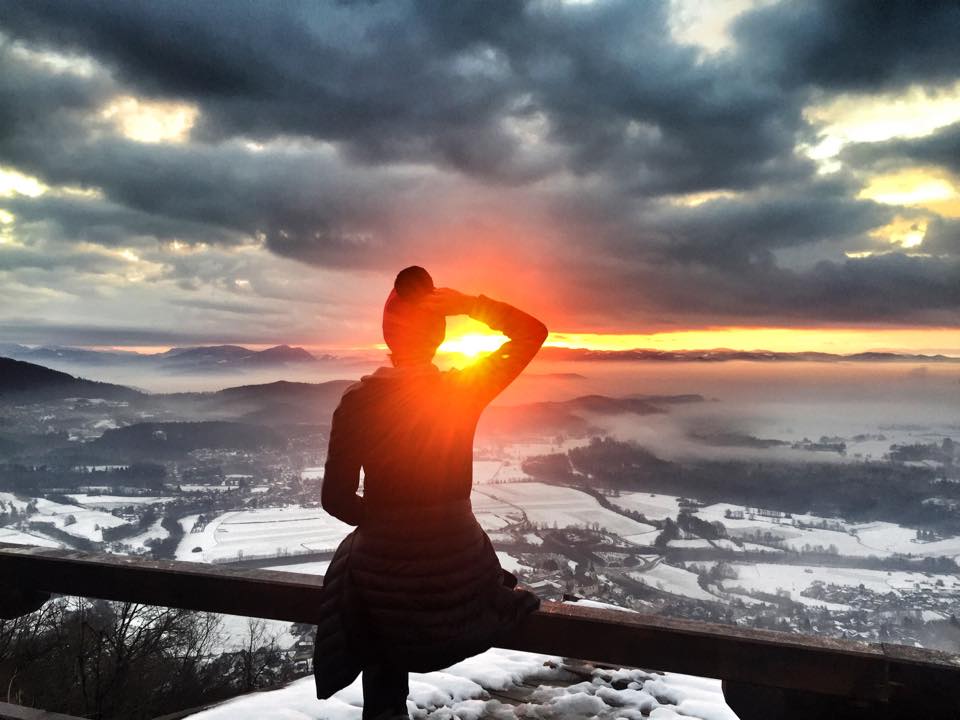 No matter how dark and threatening the clouds, there is always that tiny moment that warms up your heart. Photo by: Betka Šuhel Mikolič