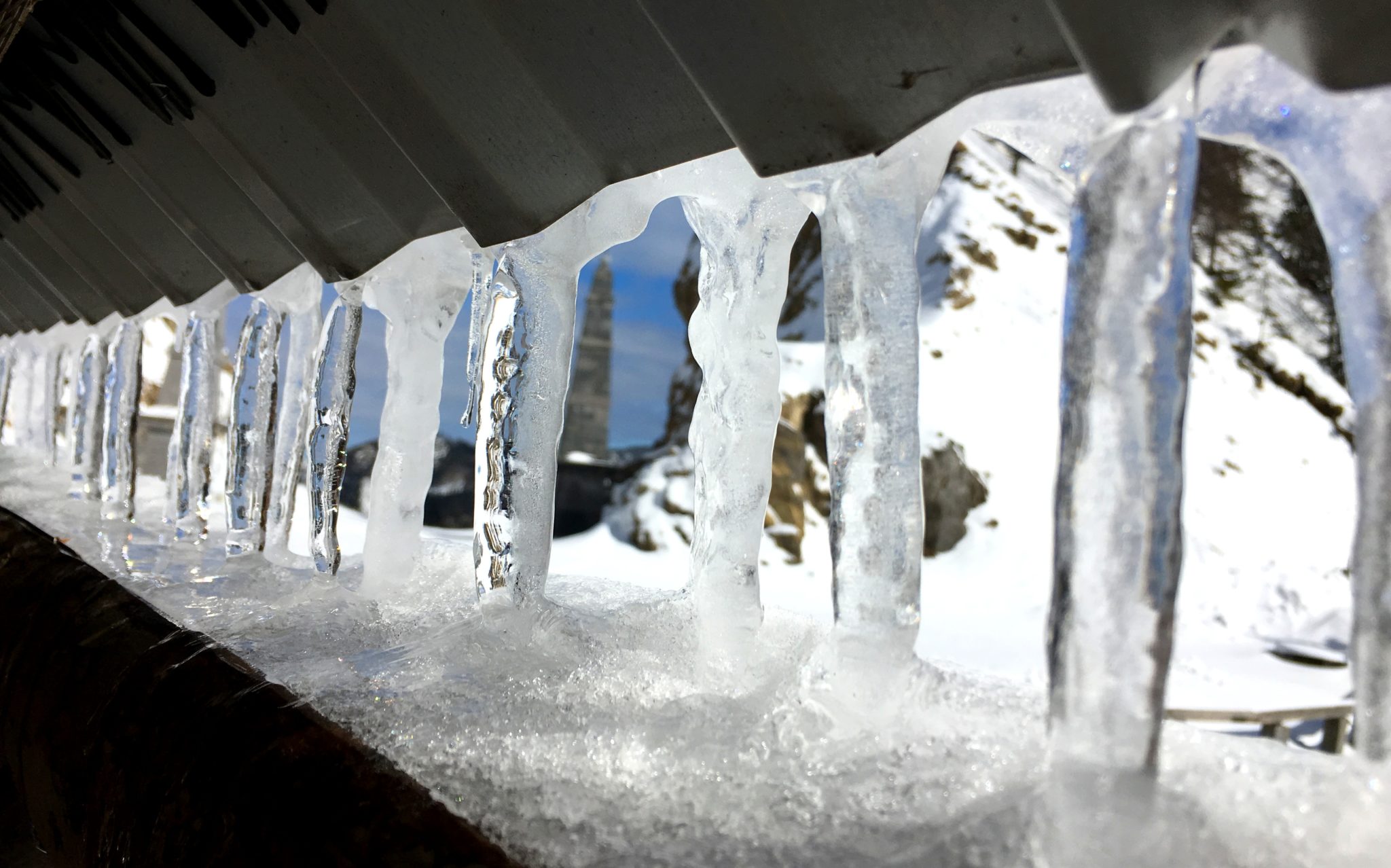 The hut at the Ljubelj Pass (Loibl Pass)