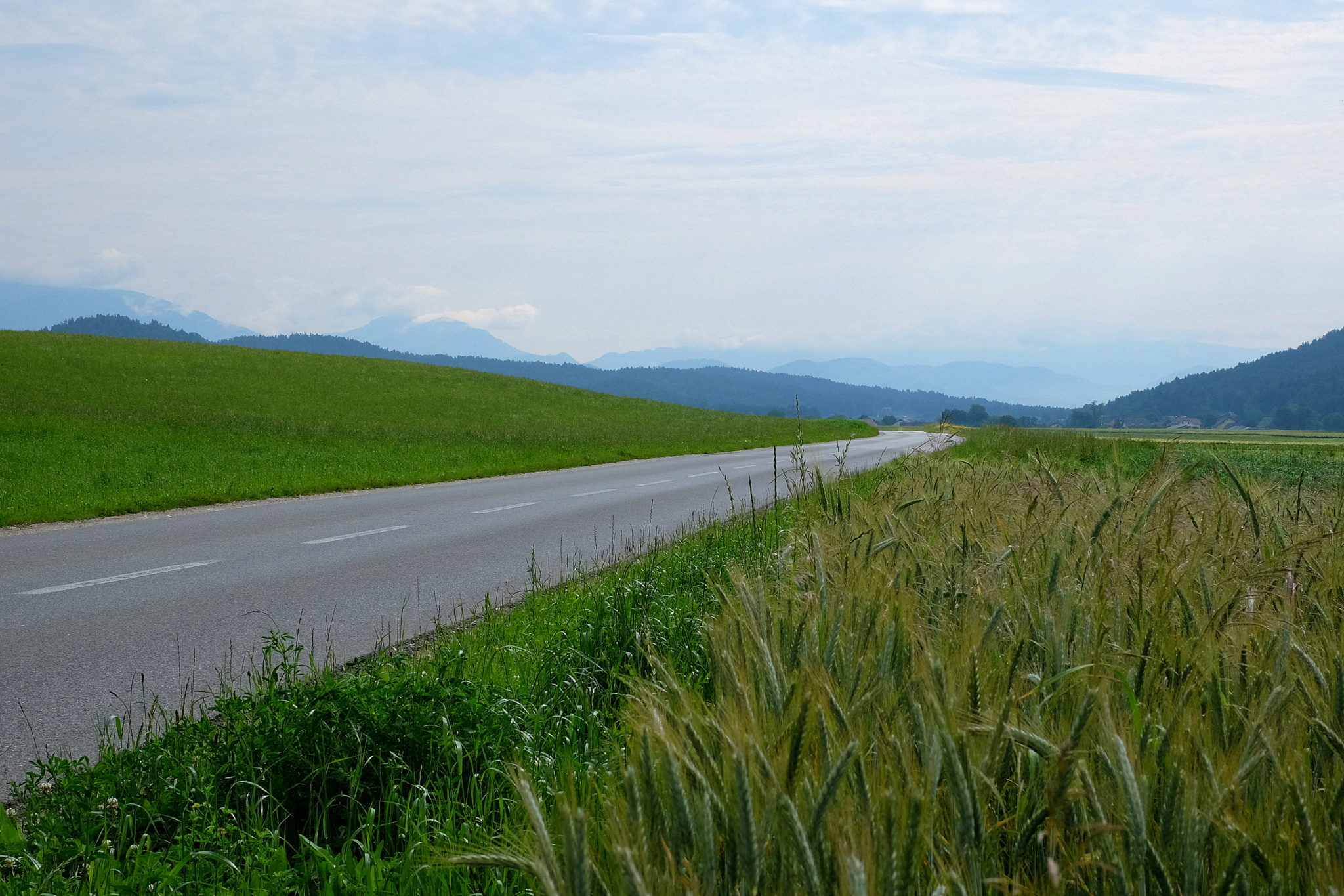 Cycling from Ljubljana to Kamniška Bistrica