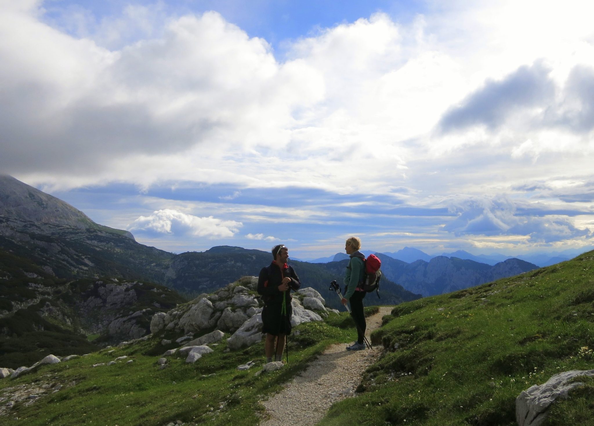 Climbing Triglav from the Krma valley