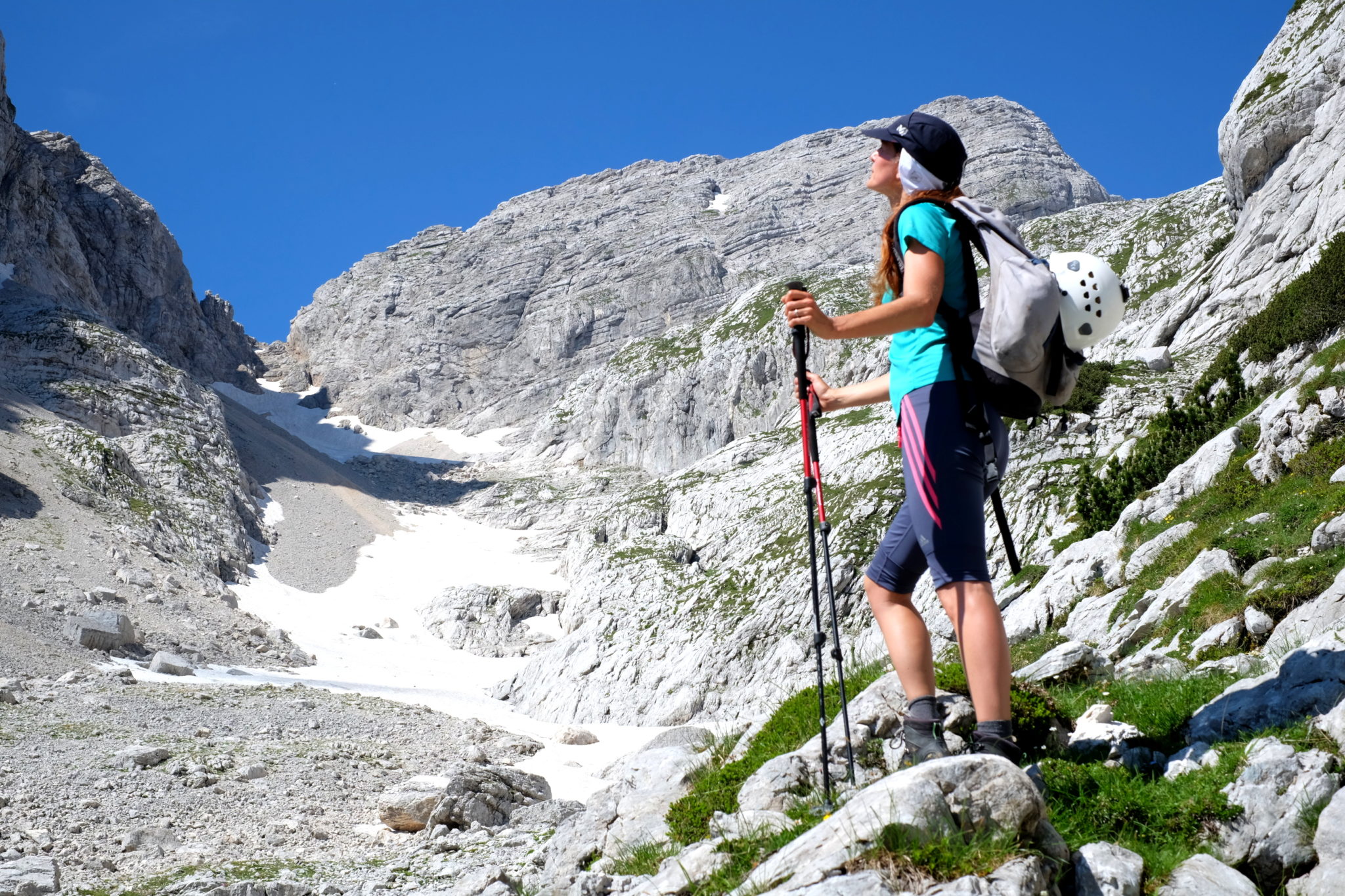 Hiking to Stenar. Photo by Exploring Slovenia.