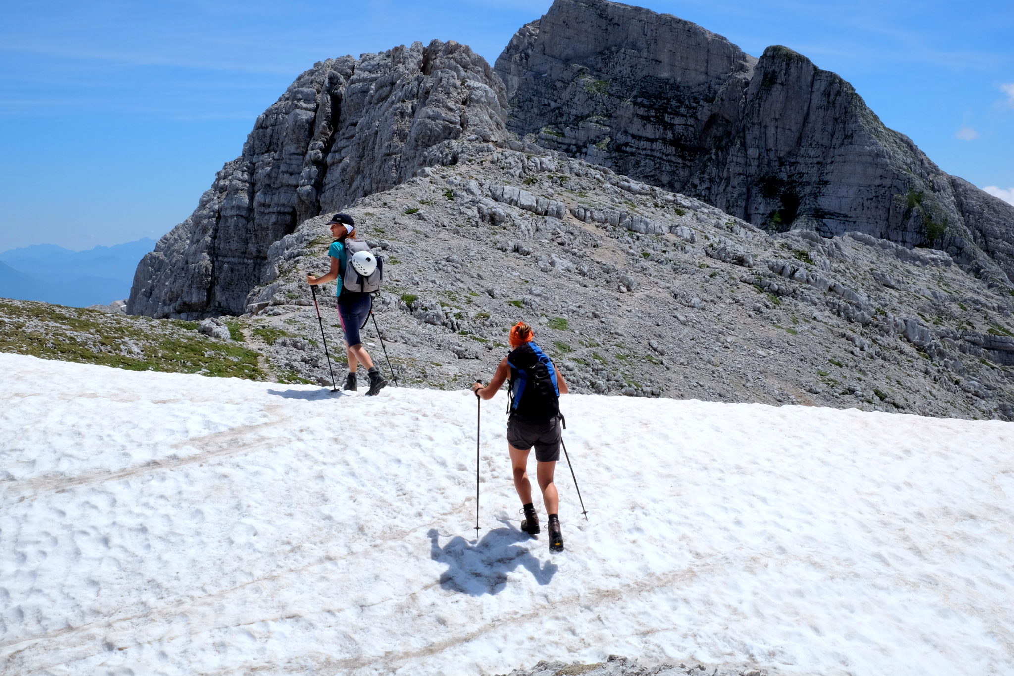 Near the top of Mt. Križ.