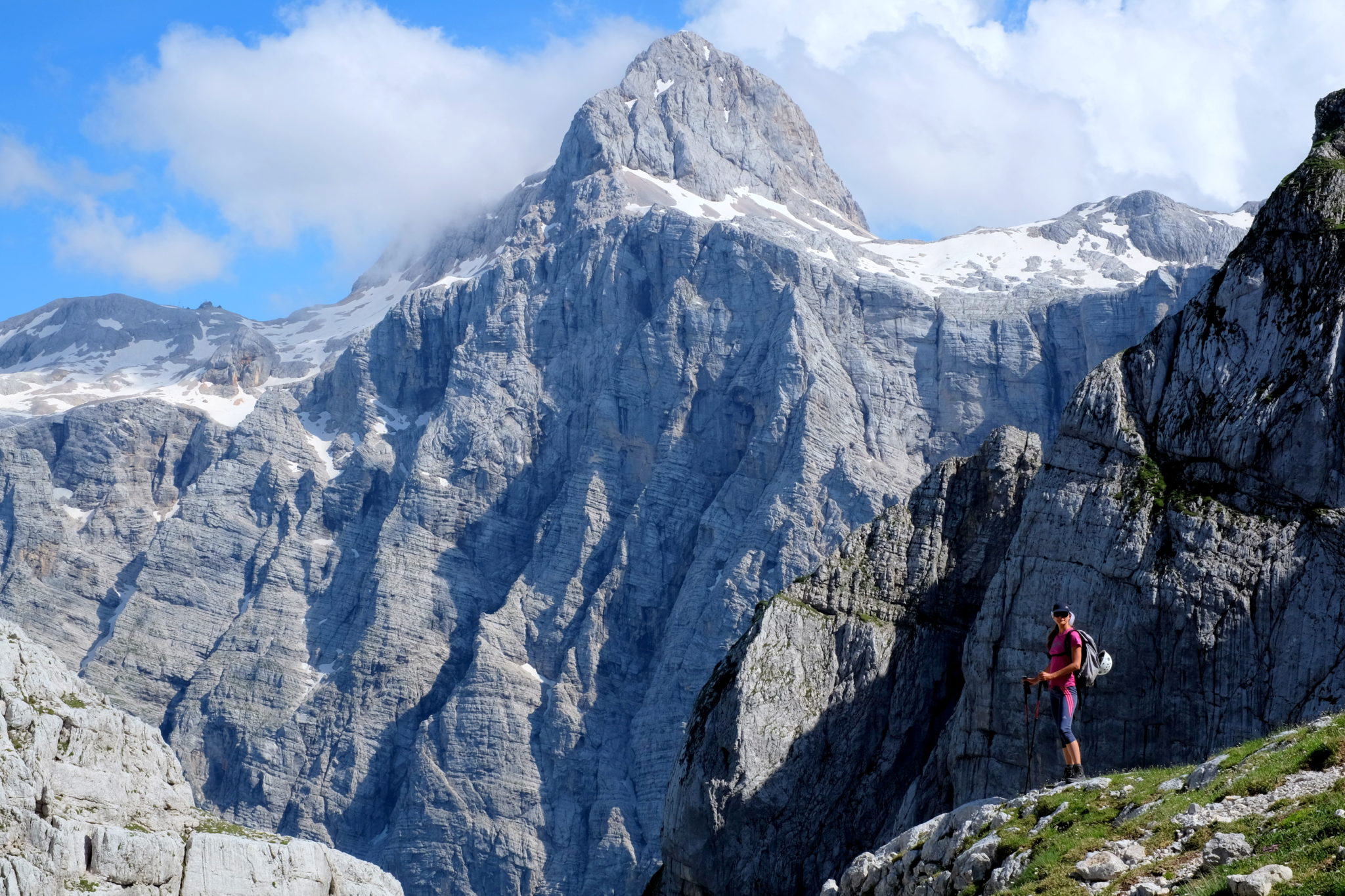 Triglav as seen from below Stenar