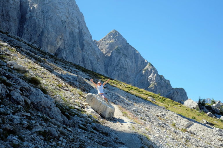 Outdoor adventure below Mt. Mojstrovka