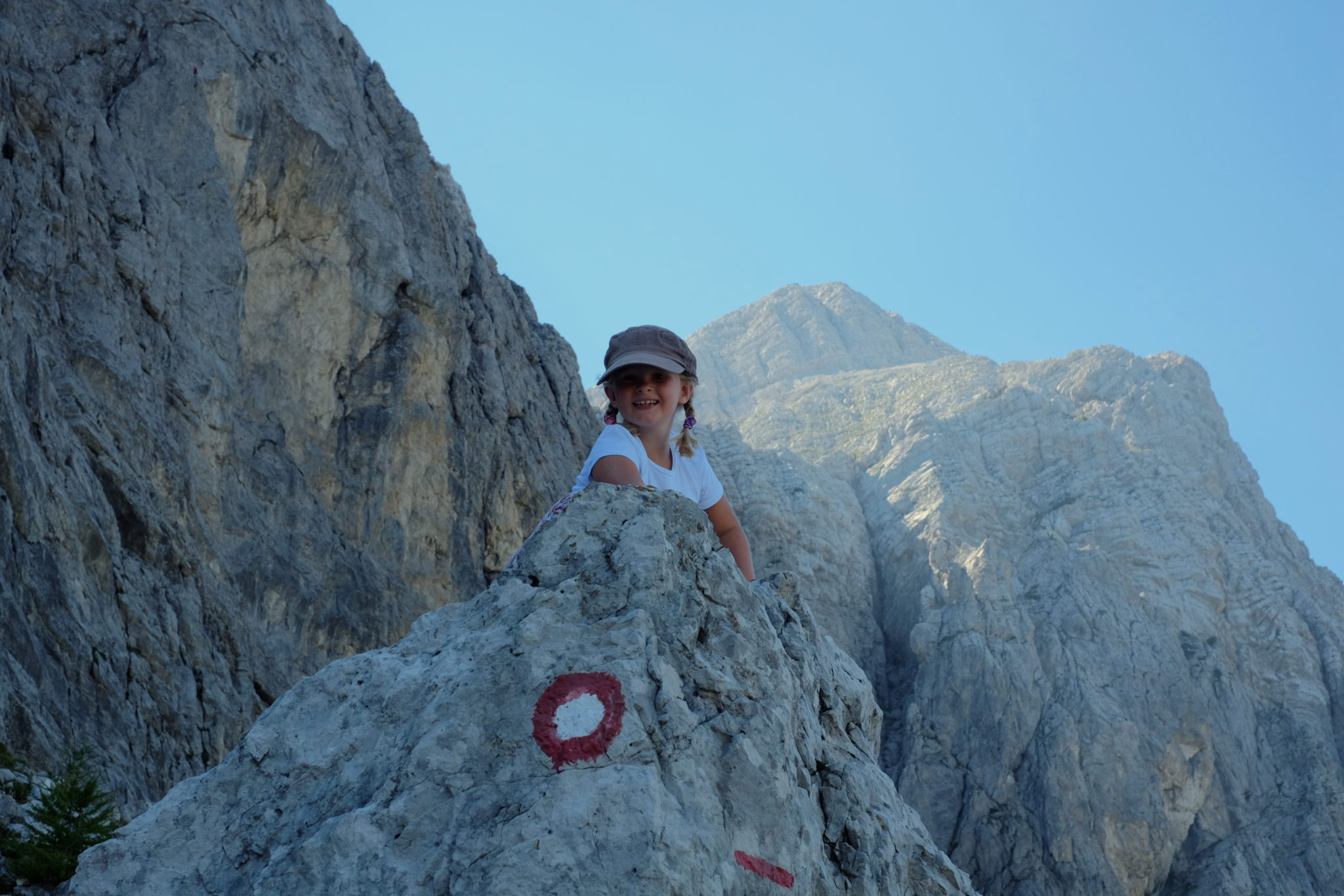 Hanzova trail below Mt. Mojstrovka and its breathtaking scenery