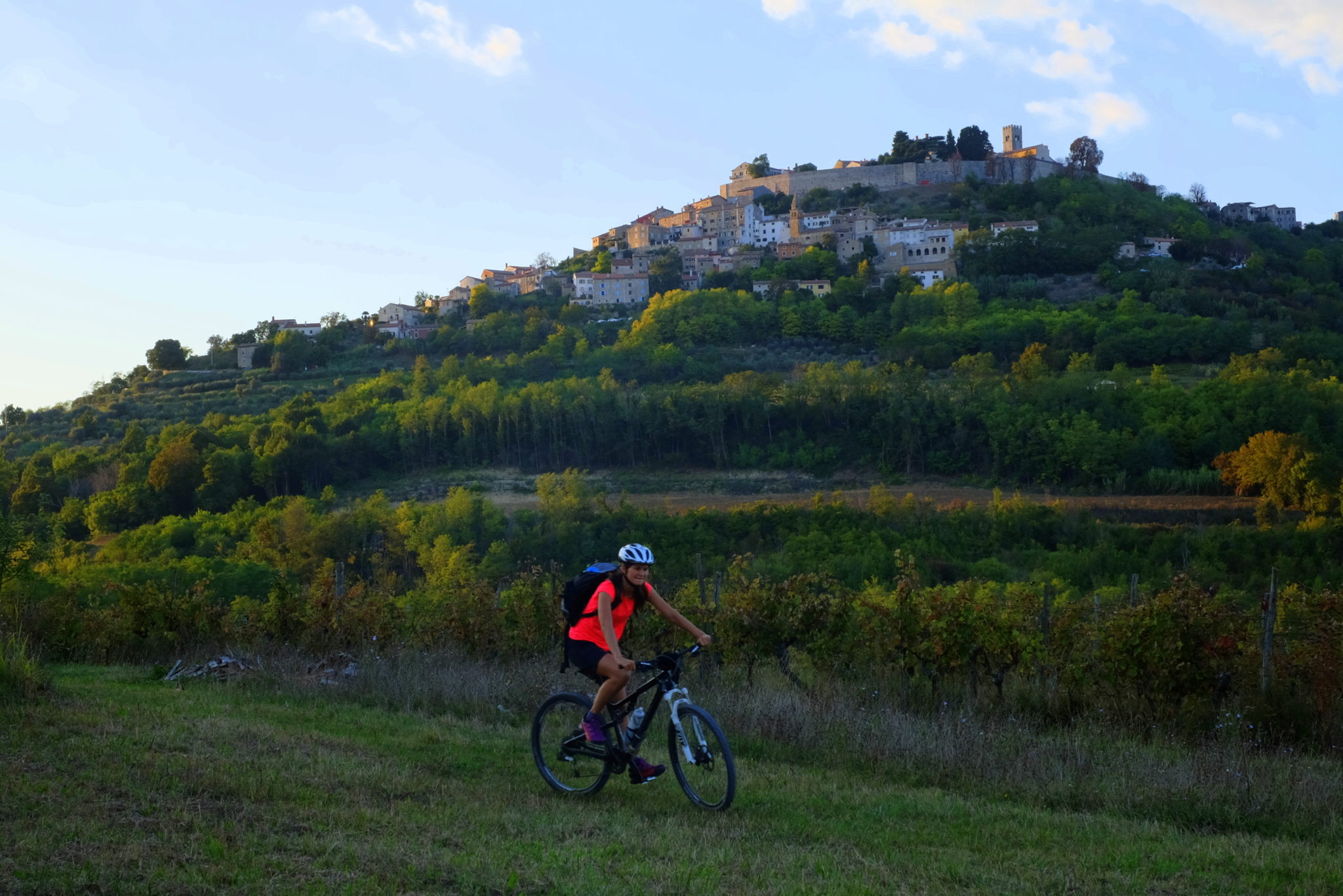 Cycling Parenzana; Buje - Grožnjan - Motovun - Vižinada -Poreč