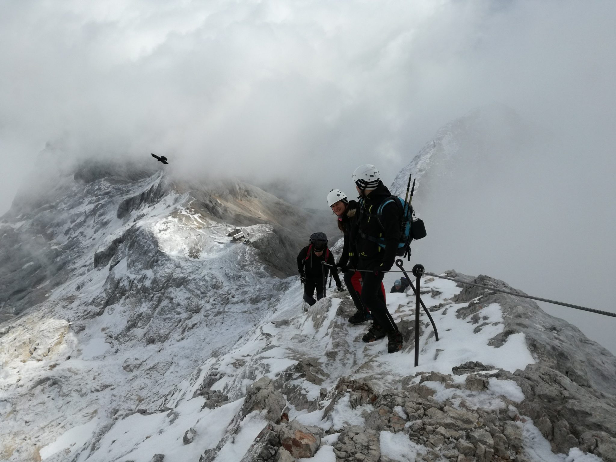 Ascending to Triglav. 