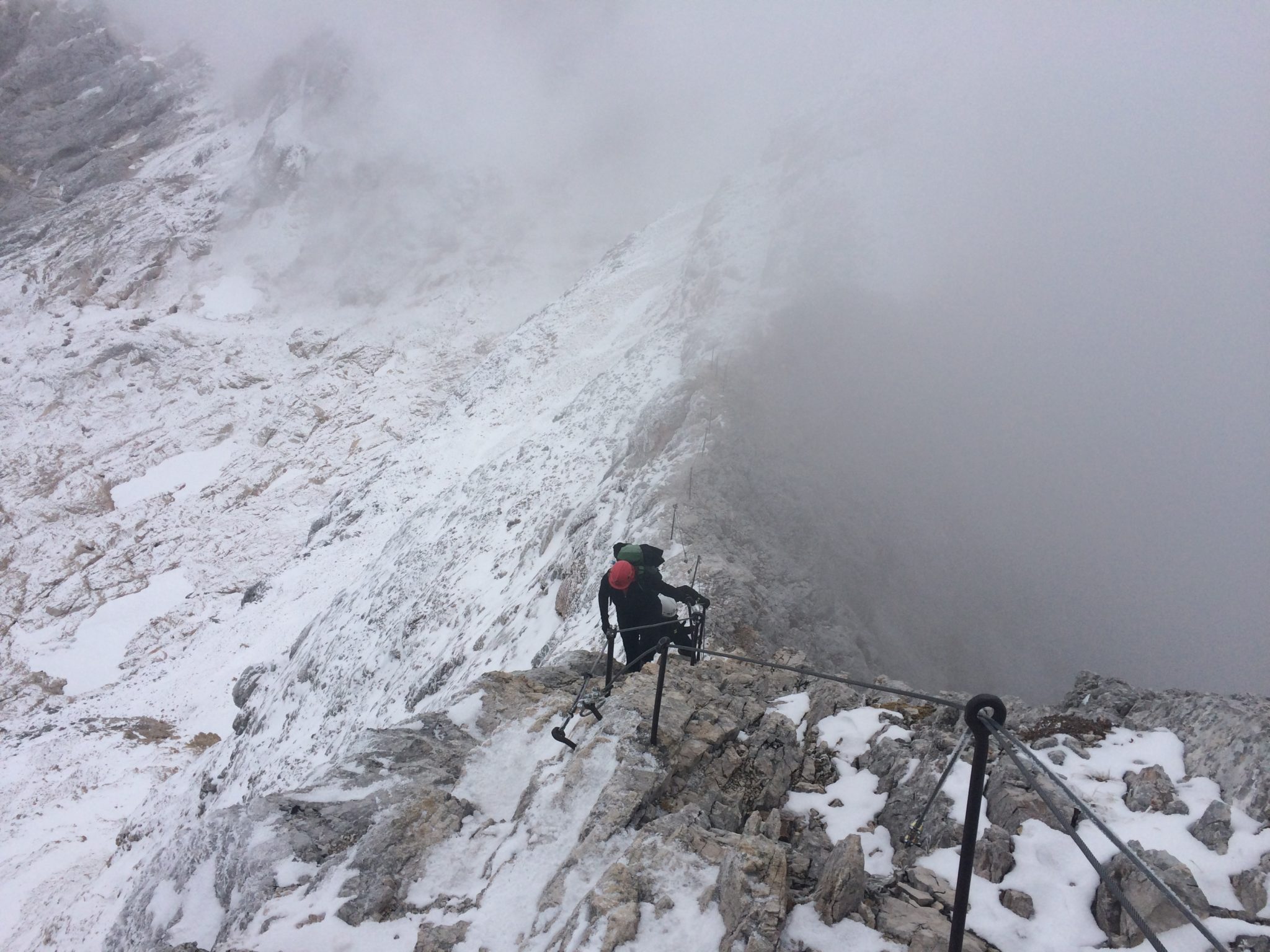 Are you getting that climbing itch as well? — at Triglav, 2864m.