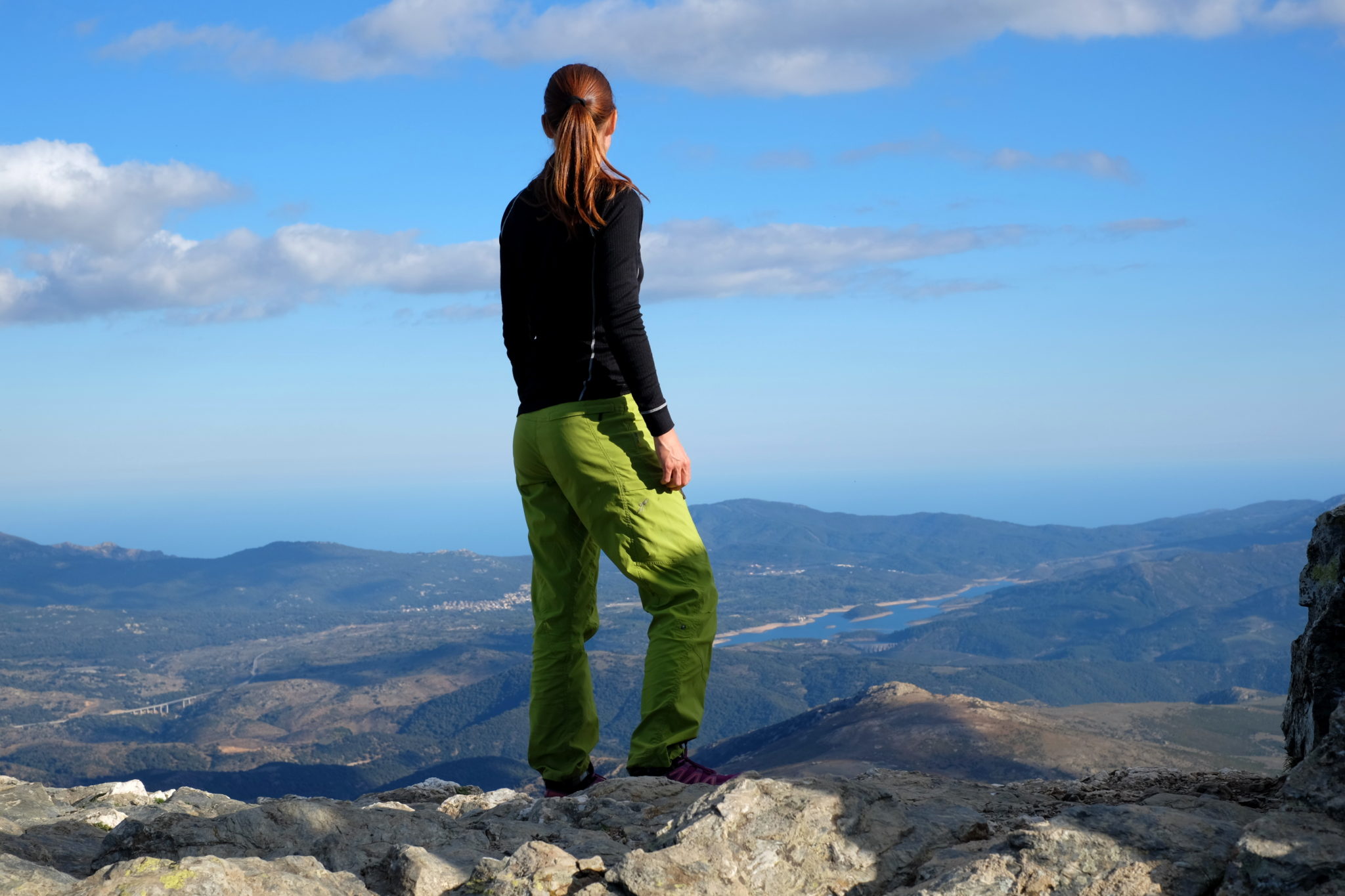 View from Punta La Marmora, the highest summit of Sardinia