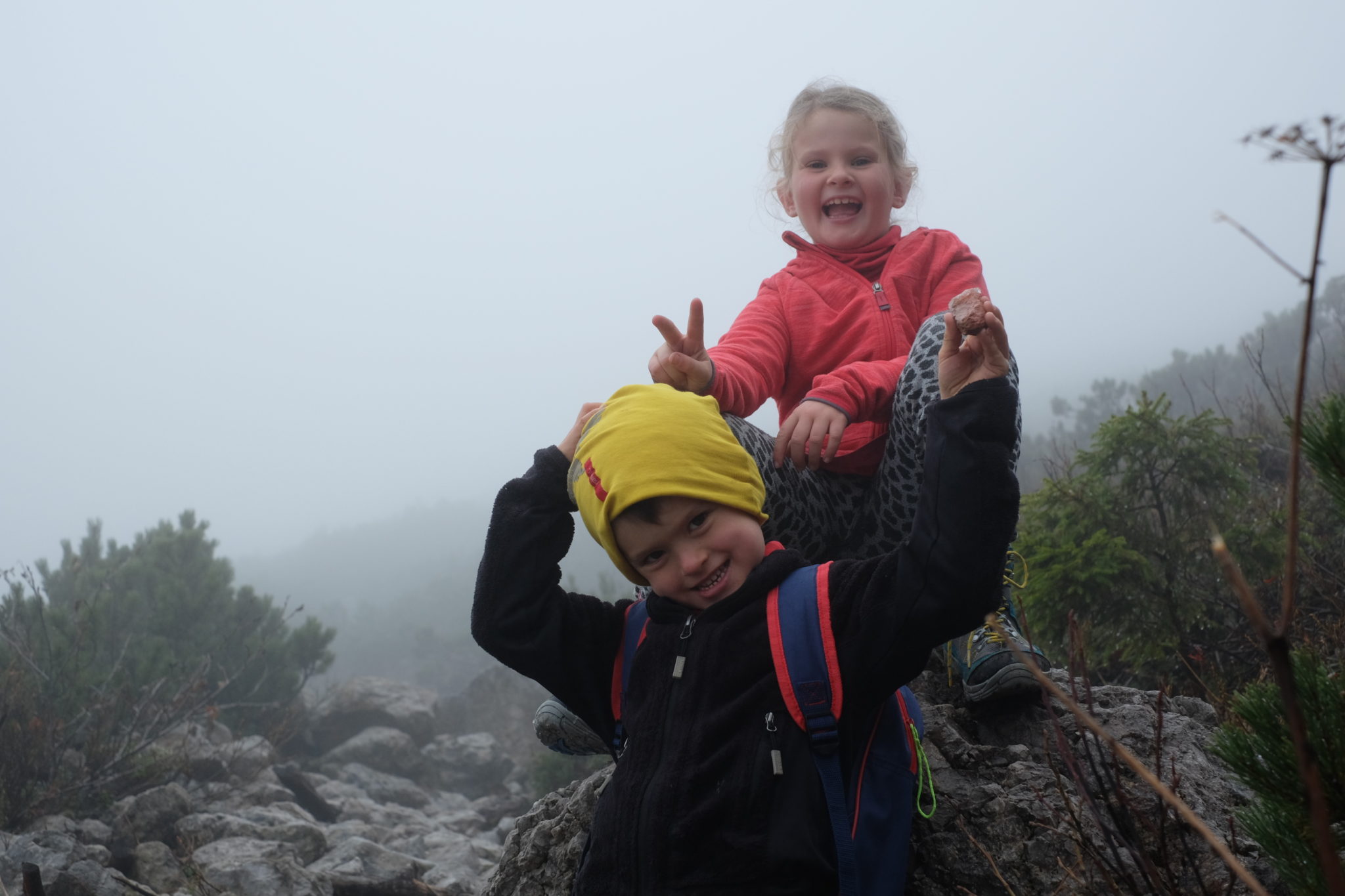 Kids having fun in the mountains. Photo by: Exploring Slovenia