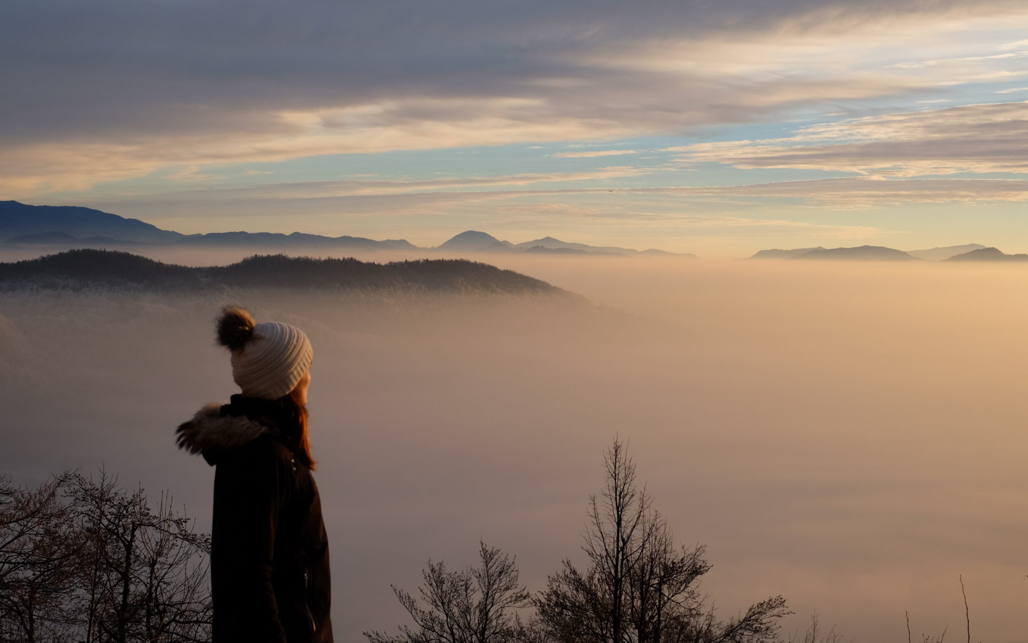 Šmarna Gora for sunrise