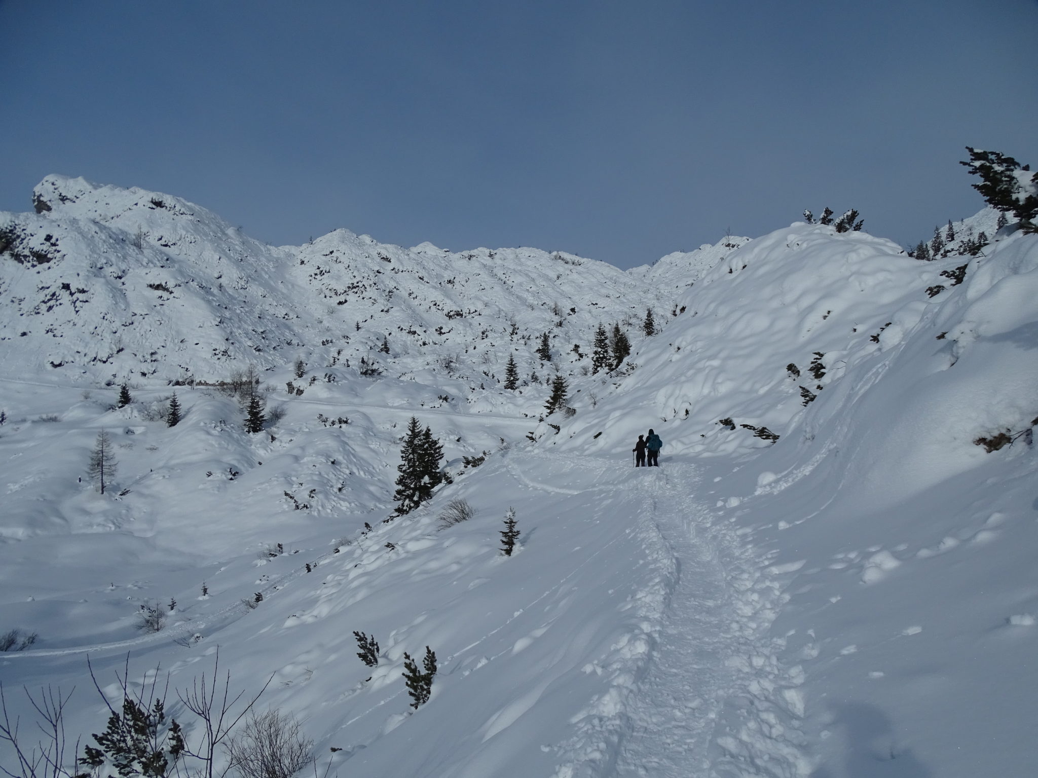 On the way to the Bogatin mountain pass