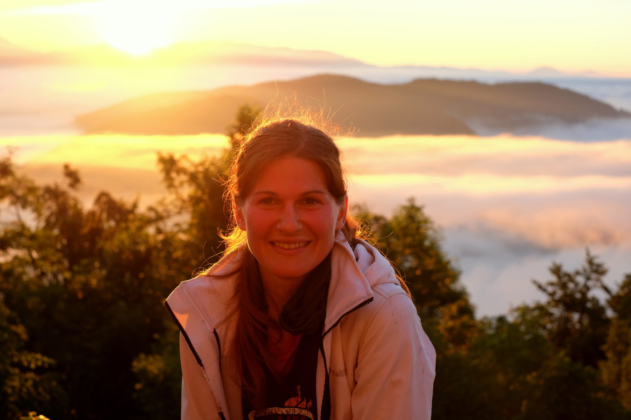 Sunrise at Šmarna Gora, Ljubljana