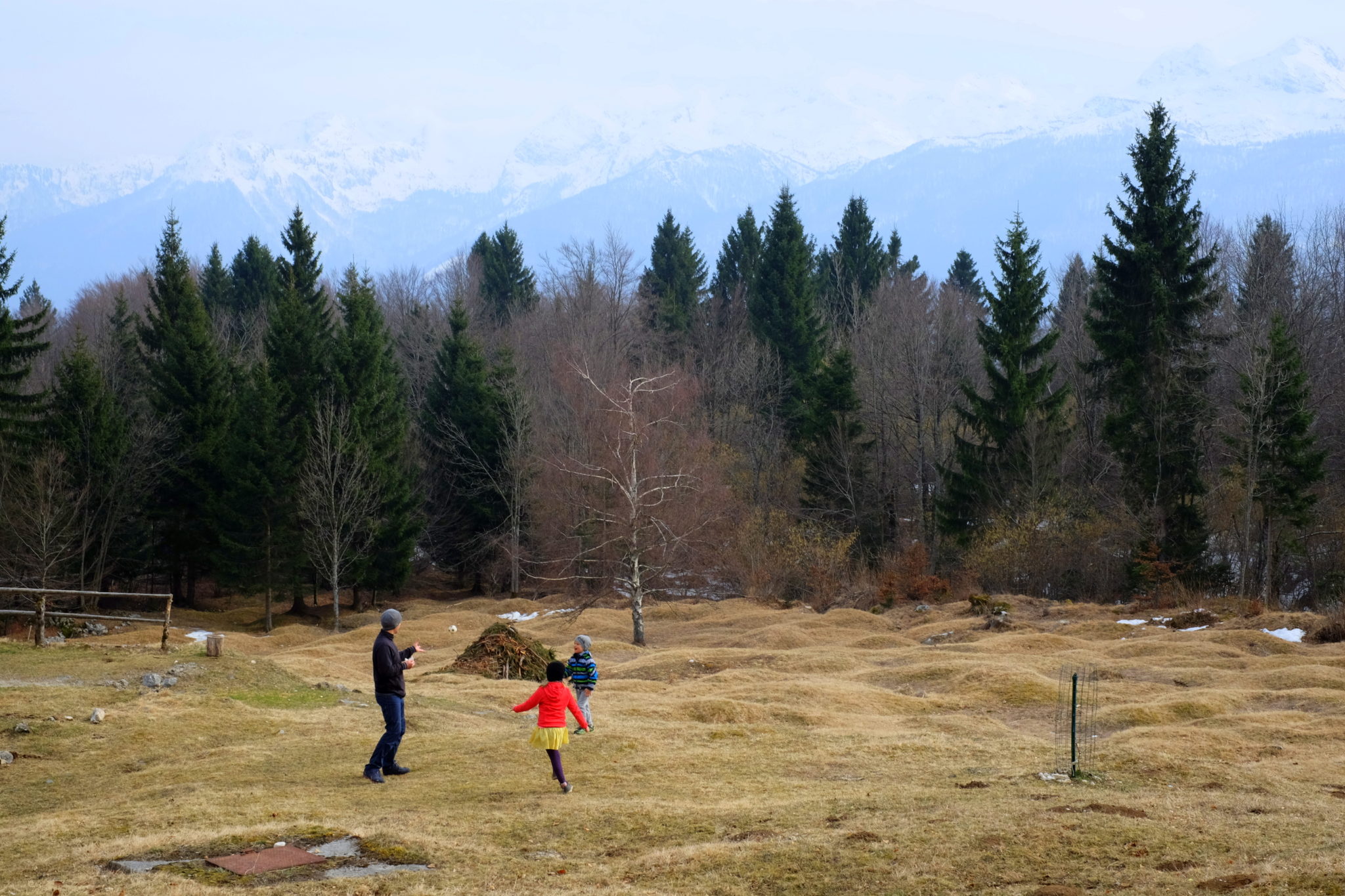 Mountain life at Vogar, Slovenia