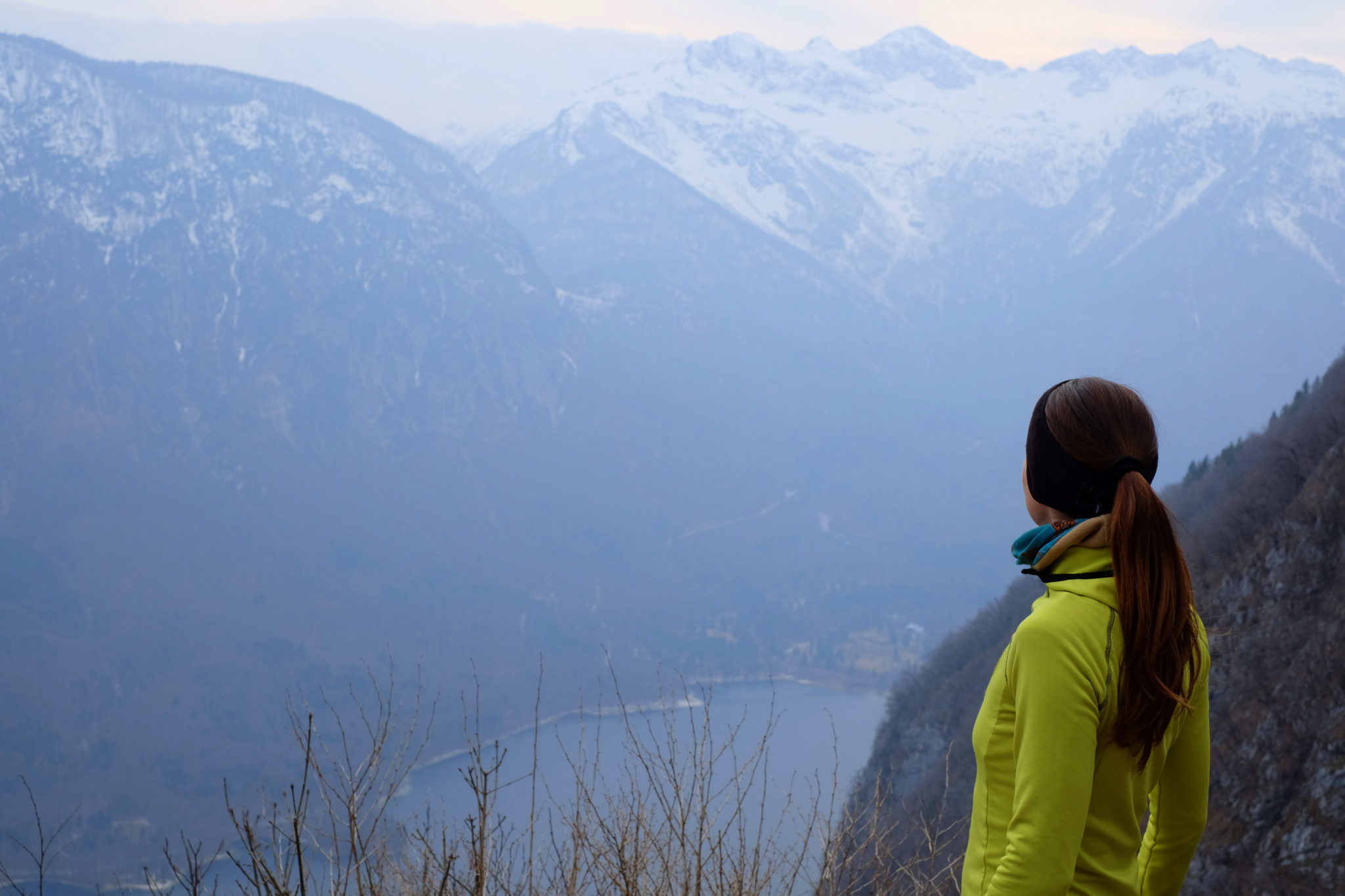 My top Instagram photo point over Lake Bohinj from Vogar. Slovenia