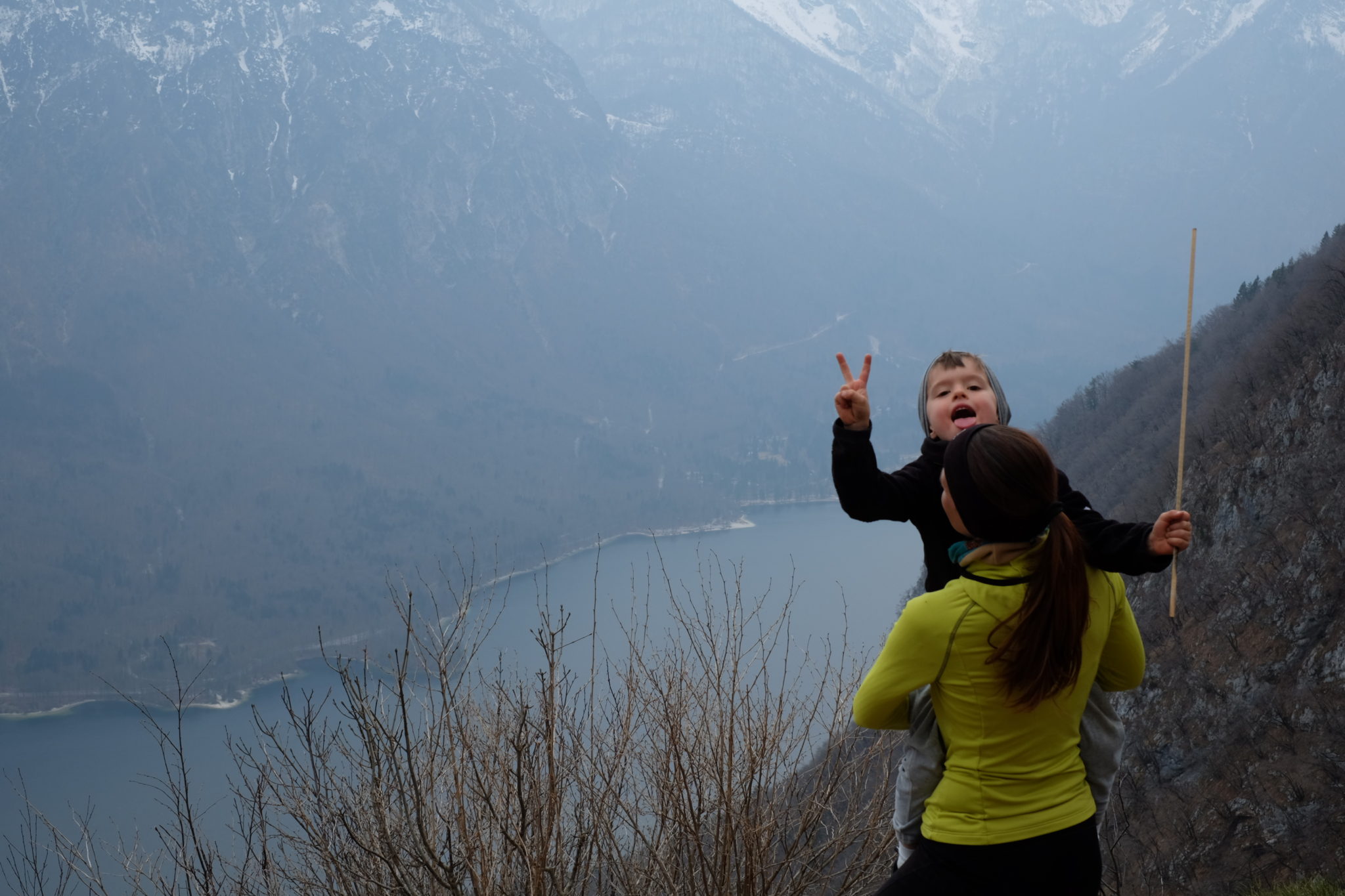 My top Instagram photo point over Lake Bohinj from Vogar. Slovenia