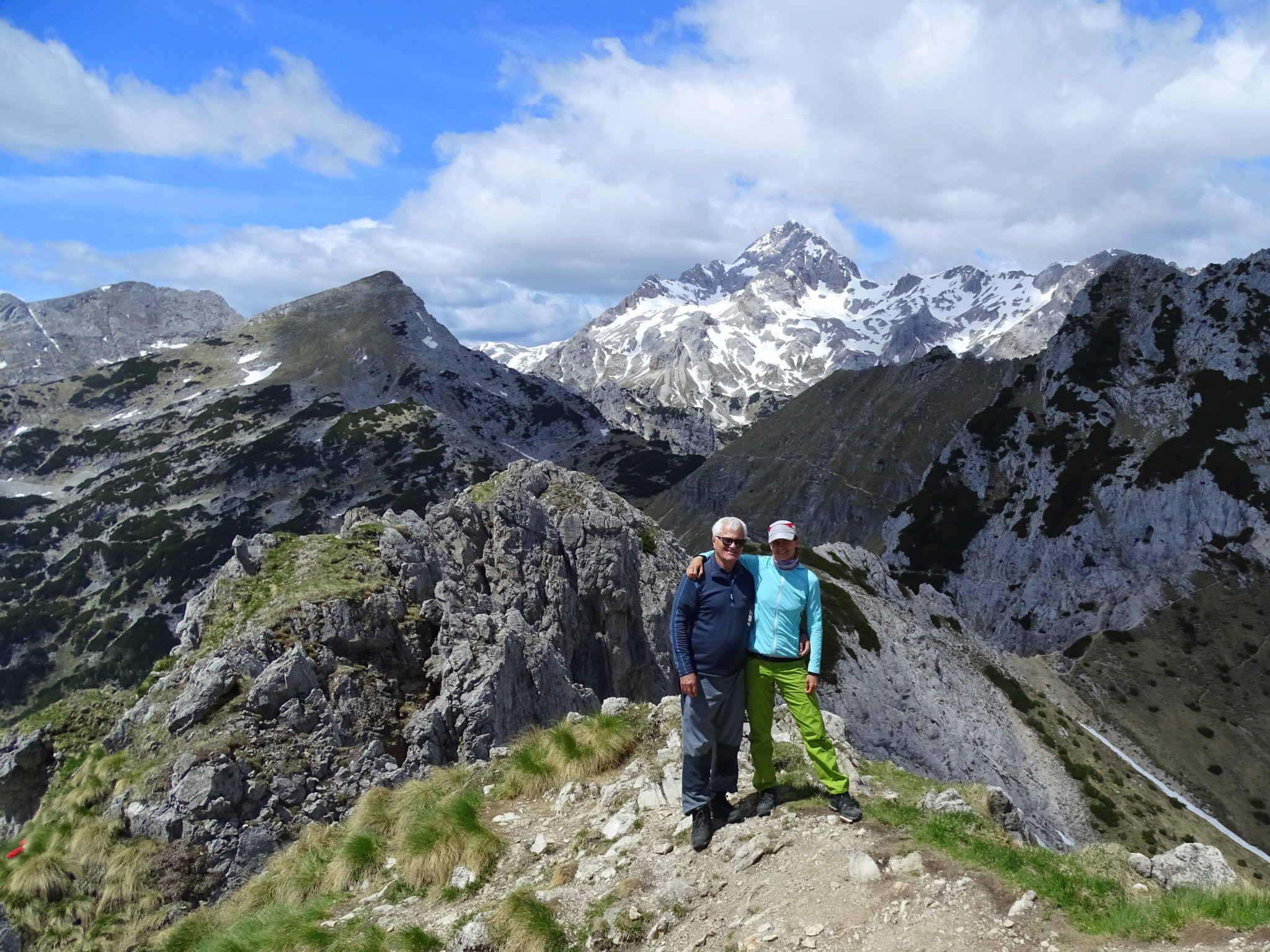 Hiking to Mt. Viševnik with my dad