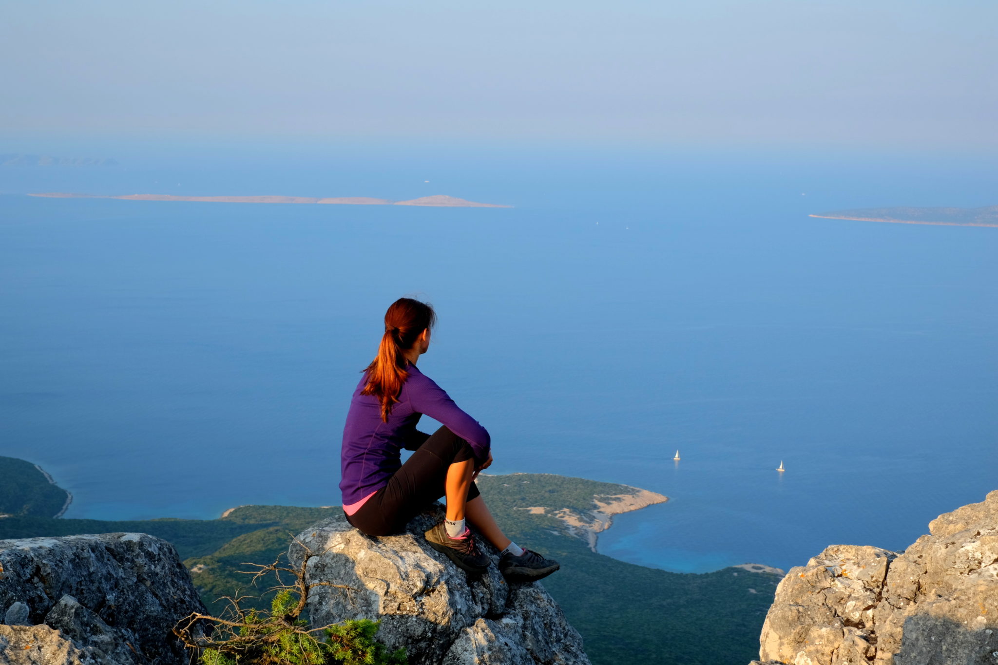 Hiking Televrin, Lošinj, Croatia