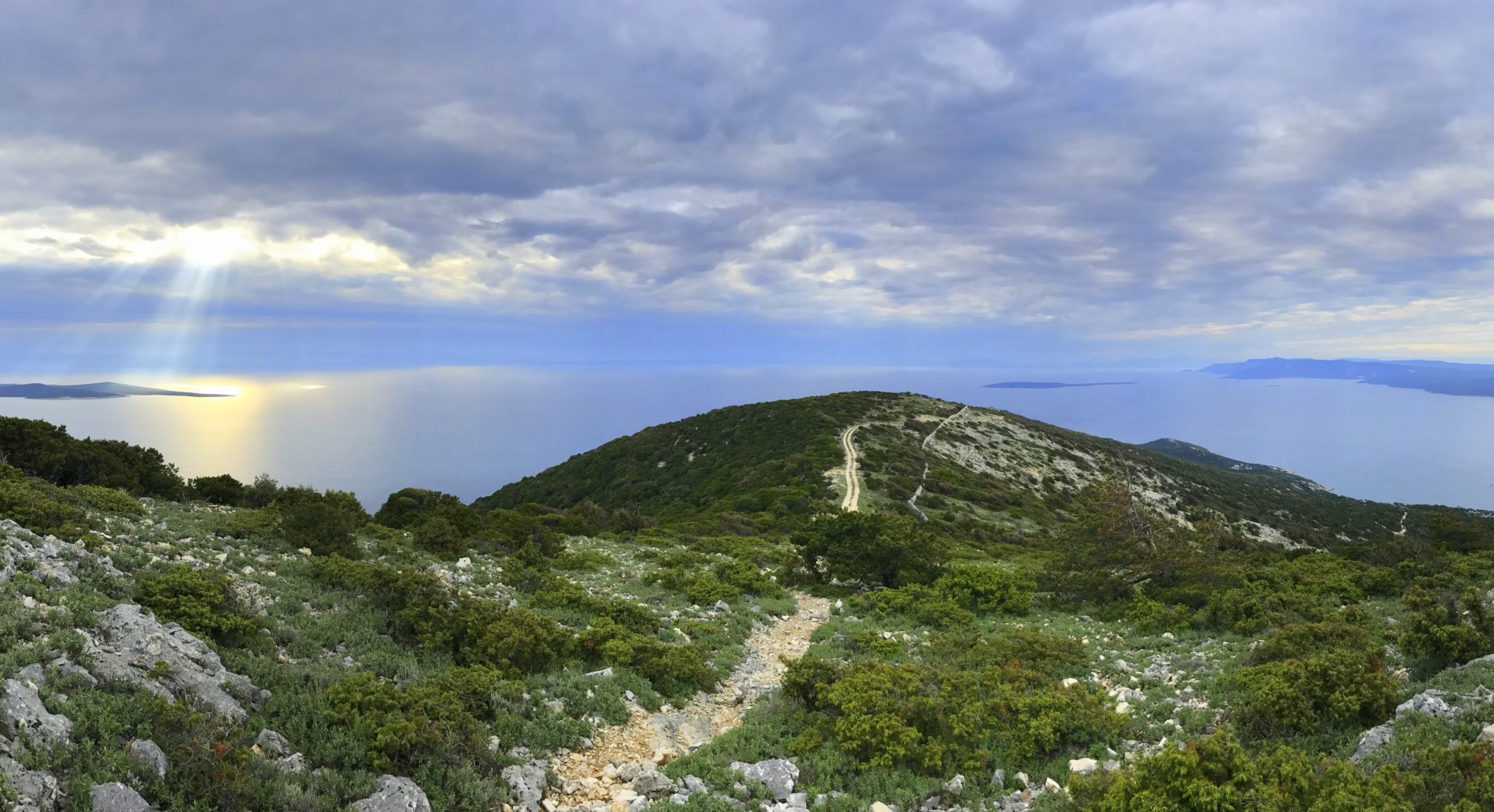 Scenic view from Osorščica, Lošinj