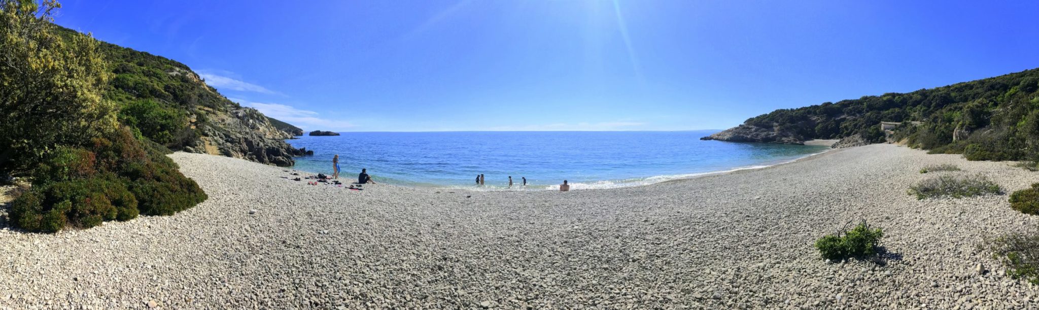 The Lubenice beach, Cres, Croatia