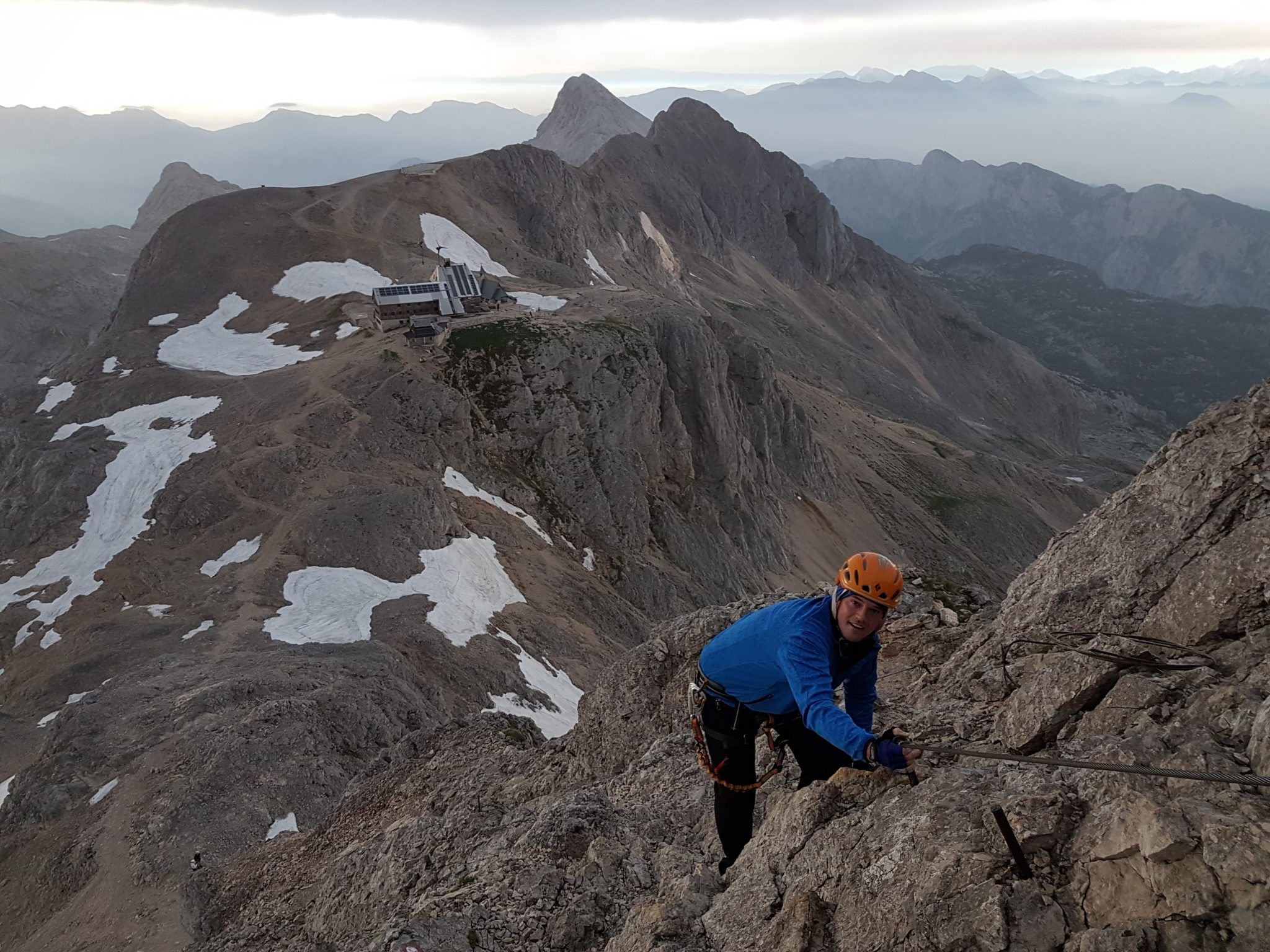 Climbing up to Triglav