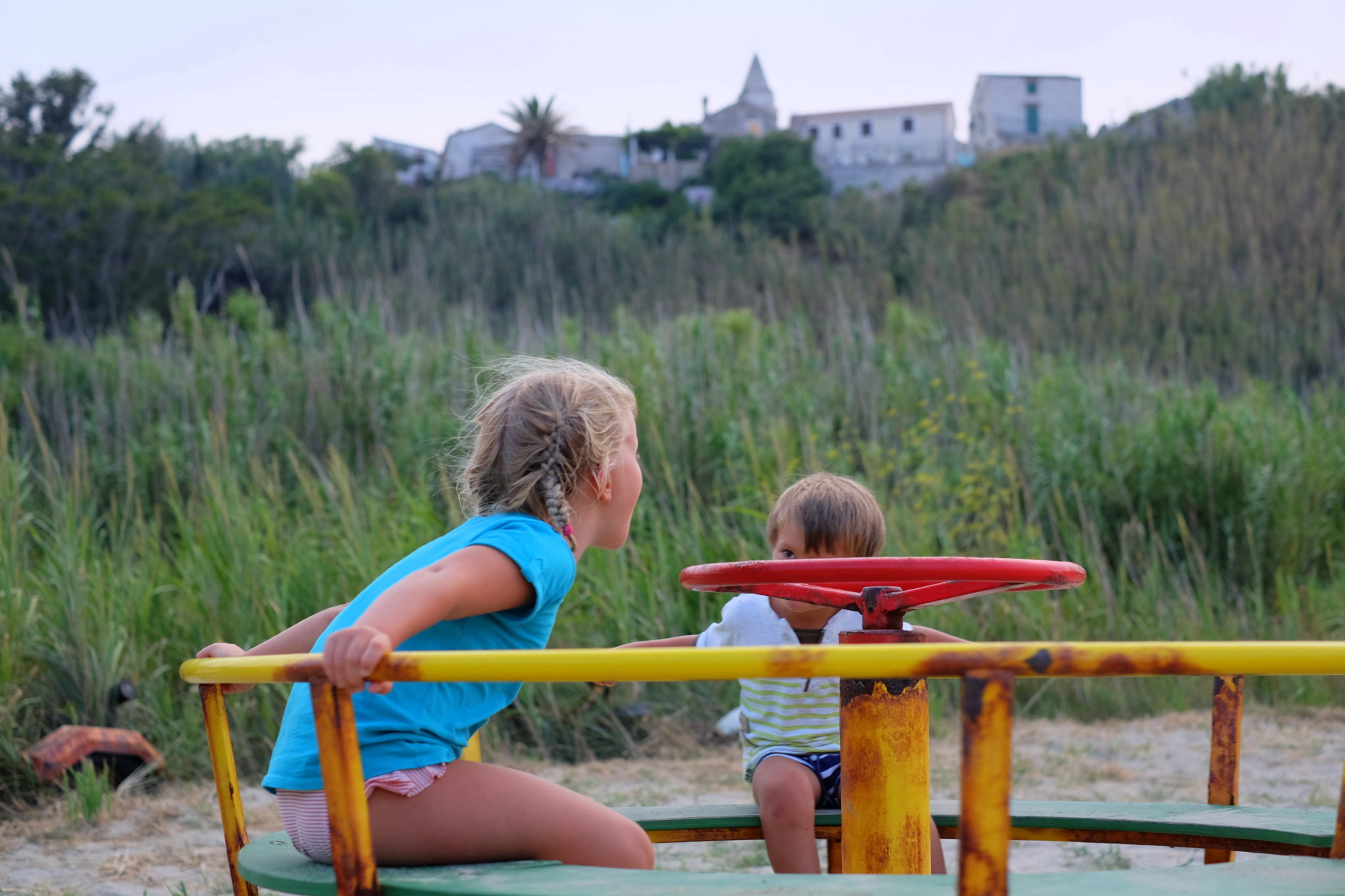 Susak and children playground