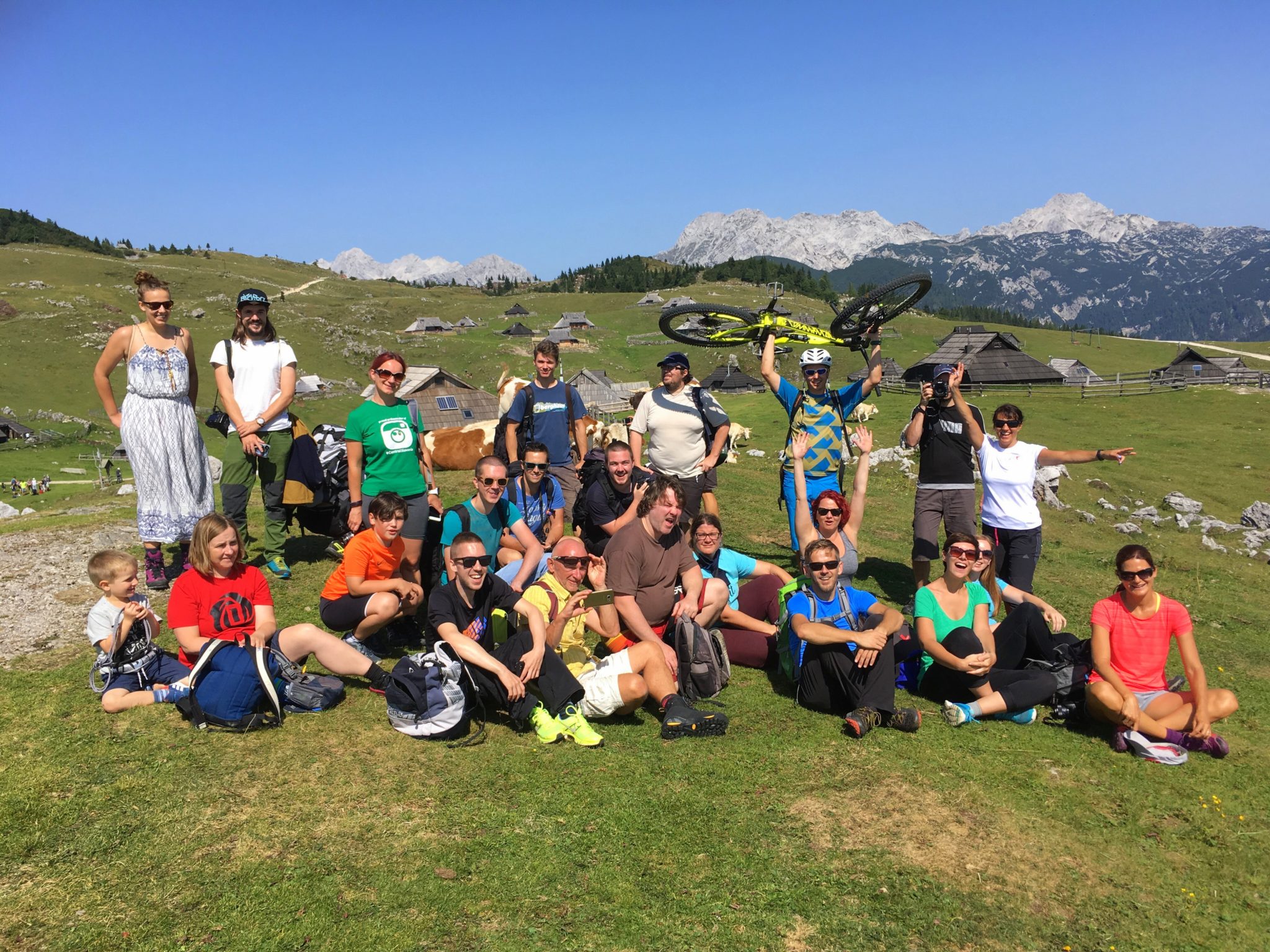 InstaMeet, hosted by @IgSlovenia and @VisitLjubljana, on Velika Planina