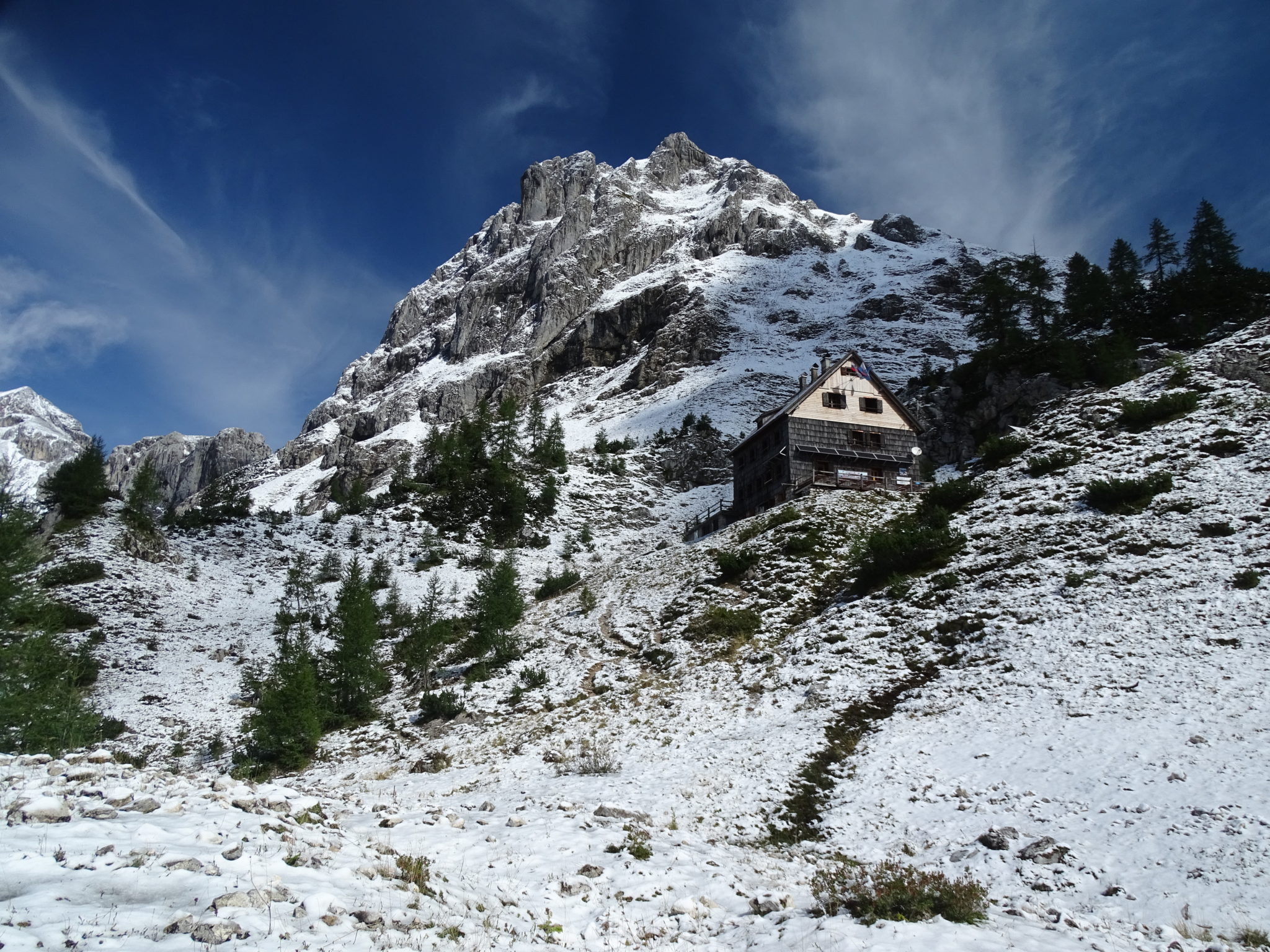Vodnik Hut in Triglav National Park; Slovenia, Vodnikov dom