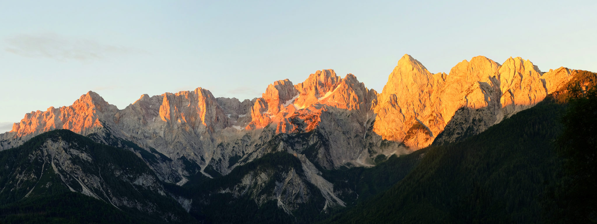 Martuljek Mountain Range of the Julian Alps, Kranjska Gora