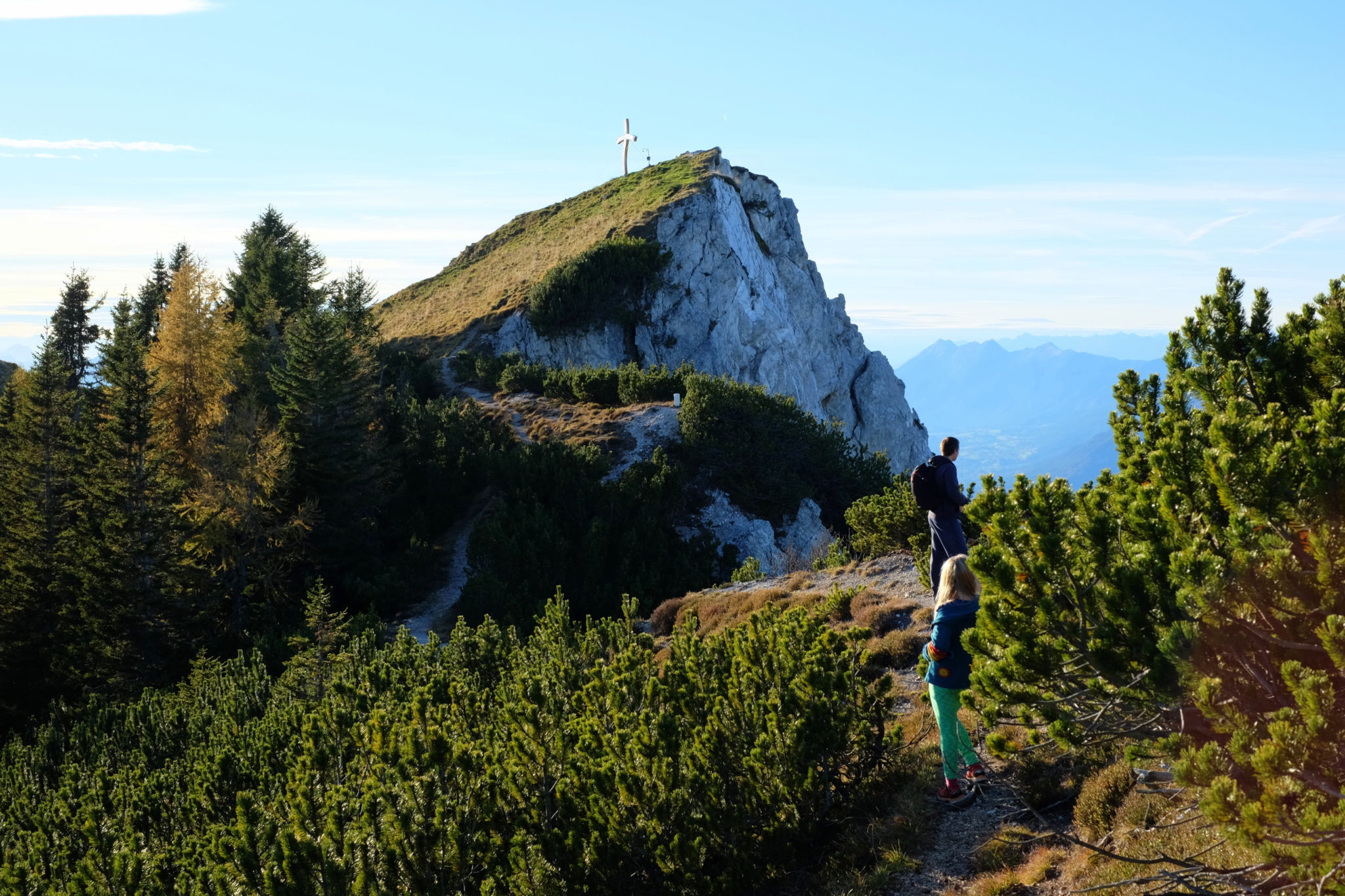 Familiy hiking around Kranjska Gora, Trupejevo Poldne, Karawanks