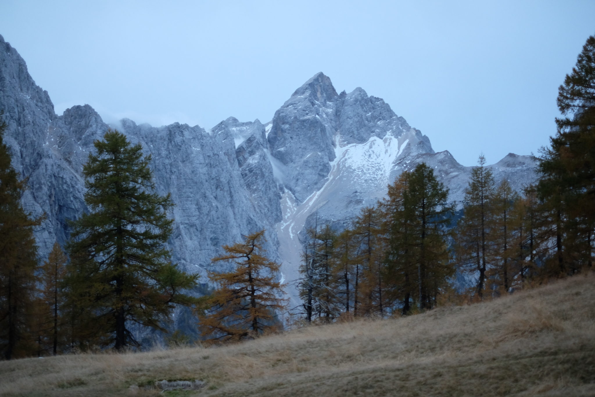 Mt. Jalovec, 2,645 m, from Sleme, Julian Alps, Slovenia, Kranjska Gora, Vršič