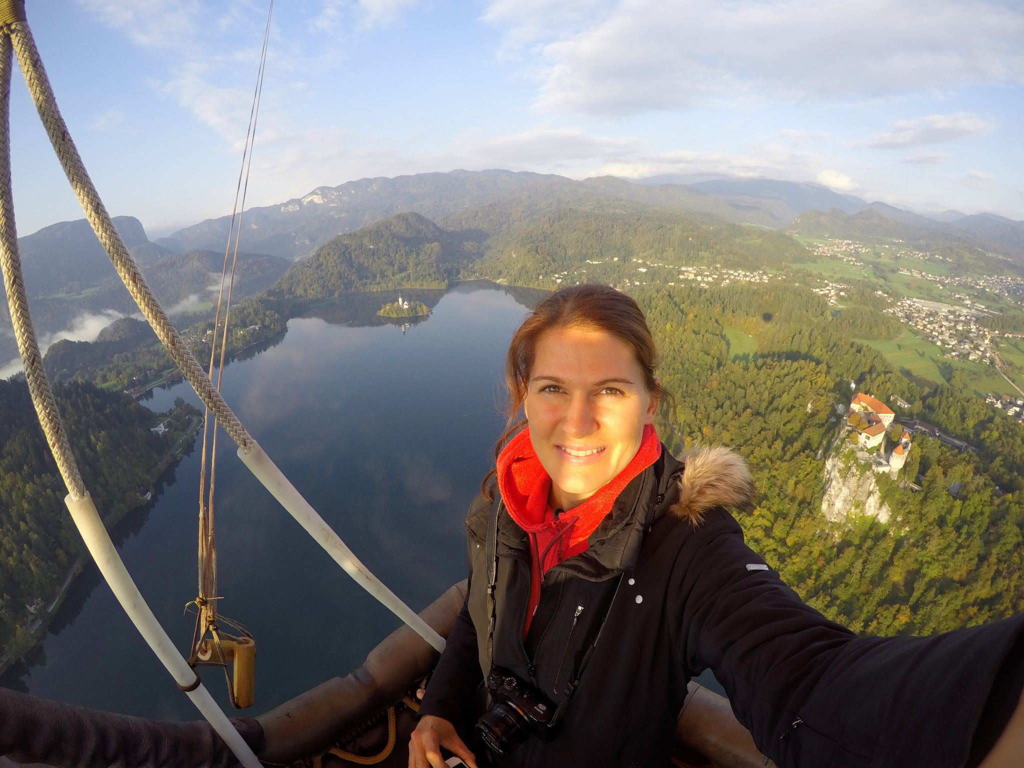 As spectacular as it gets: ballooning over Lake Bled, Slovenia