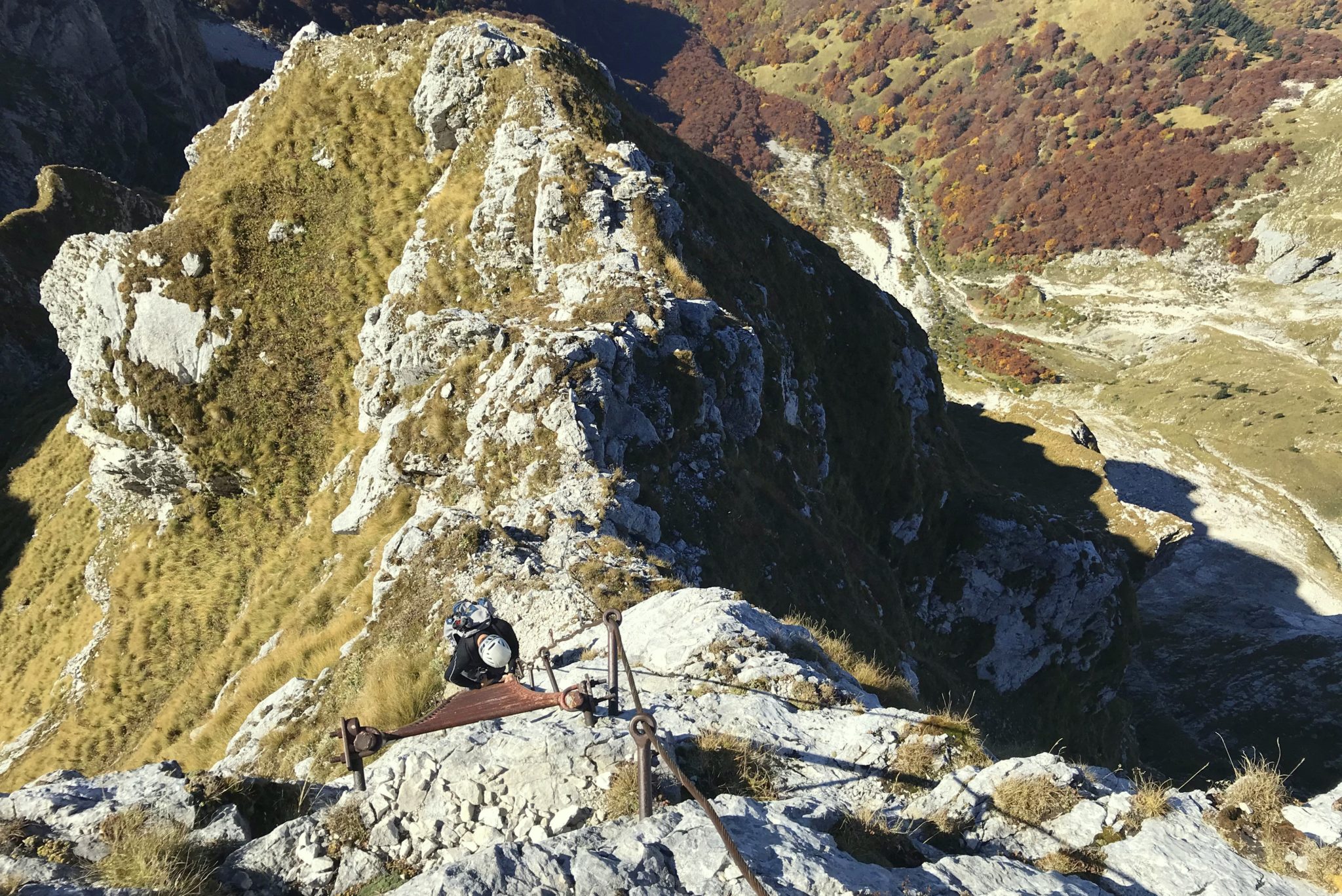 Climbing to Mt. Krn over the Silvo Koren Route