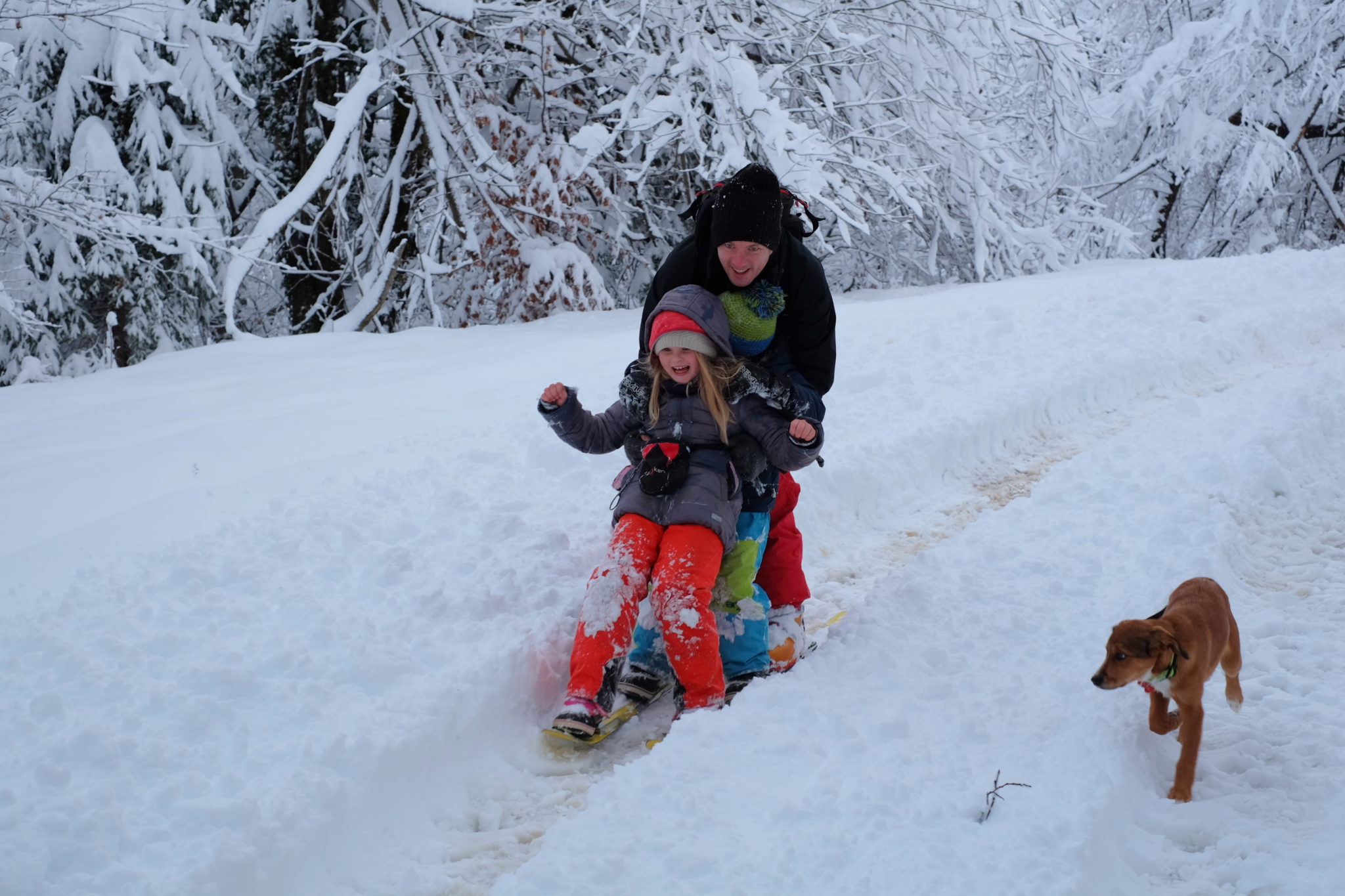 Family ski touring, Vrhnika