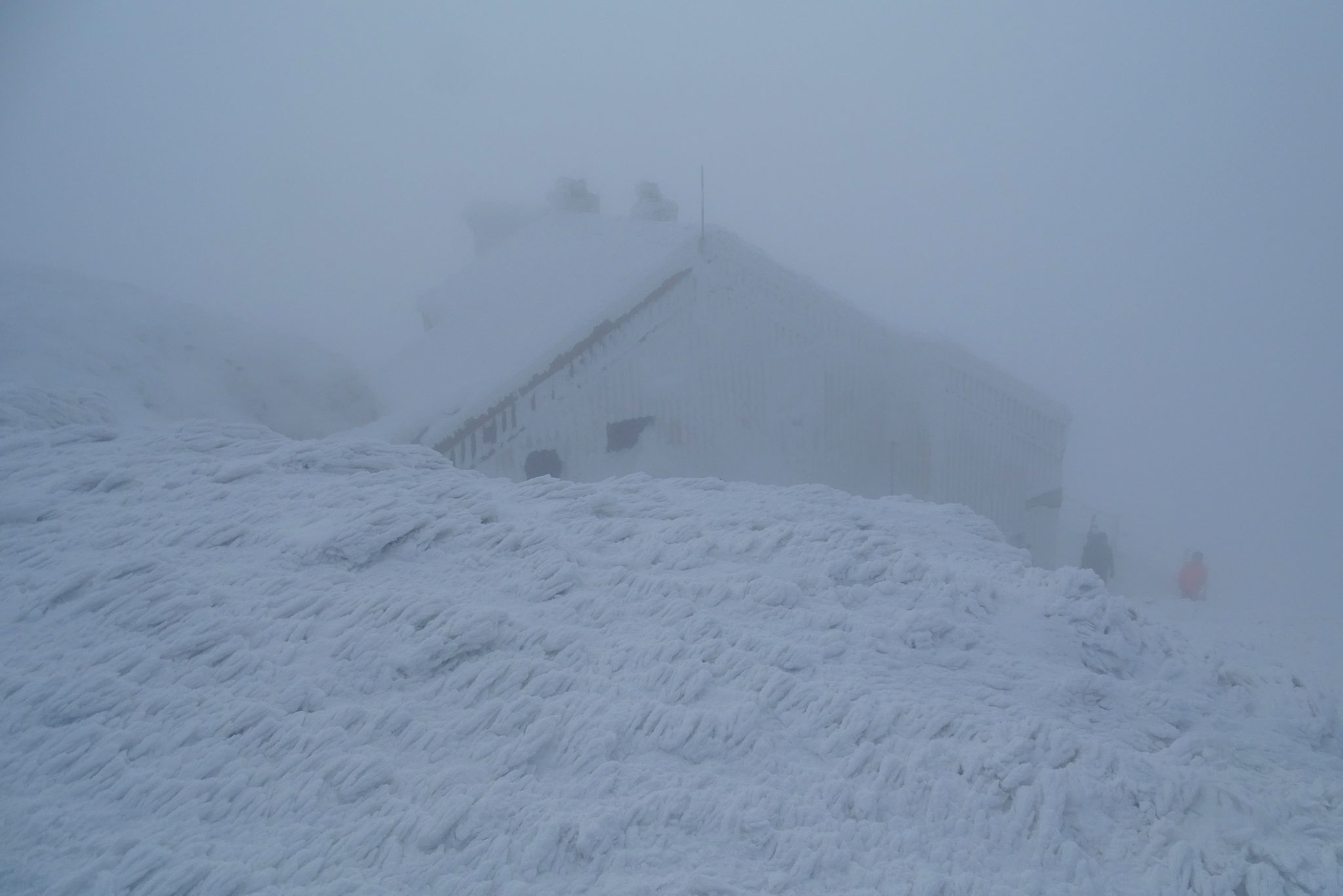 The Drago Karolin Lodge at the top of Snežnik, Slovenia