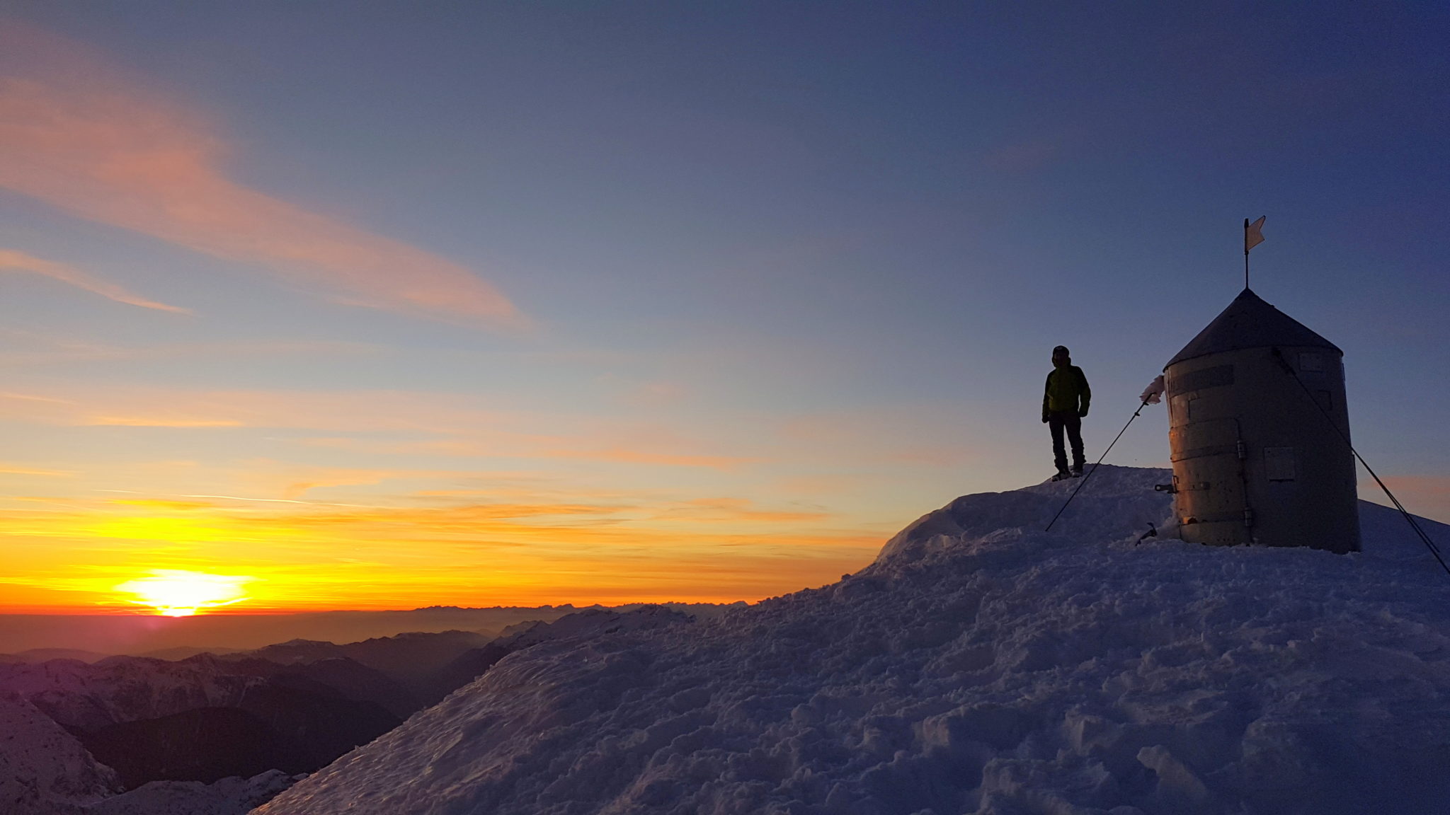 Triglav for sunset, Julian Alps, Slovenia