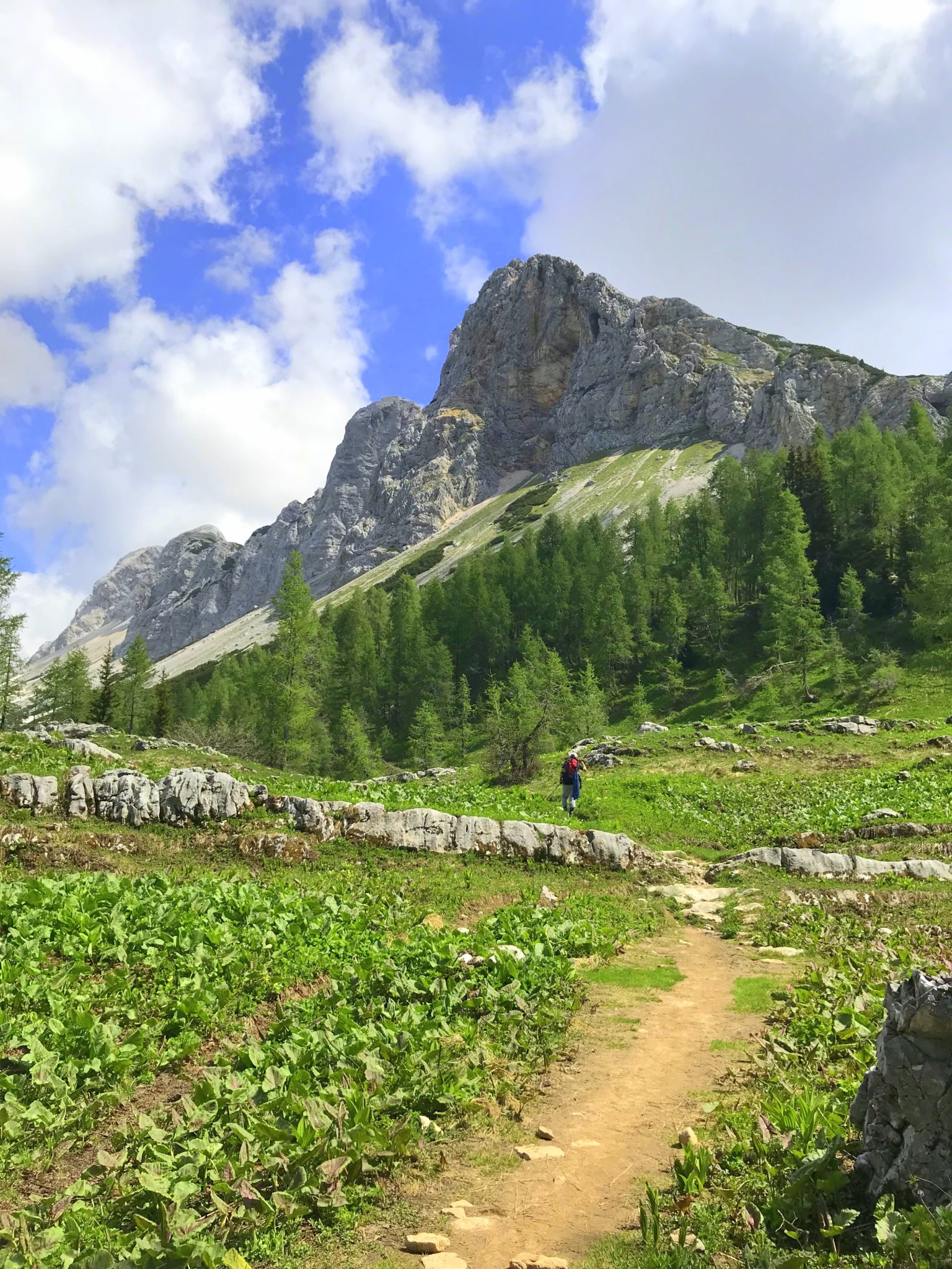 On the way to the Triglav Lakes