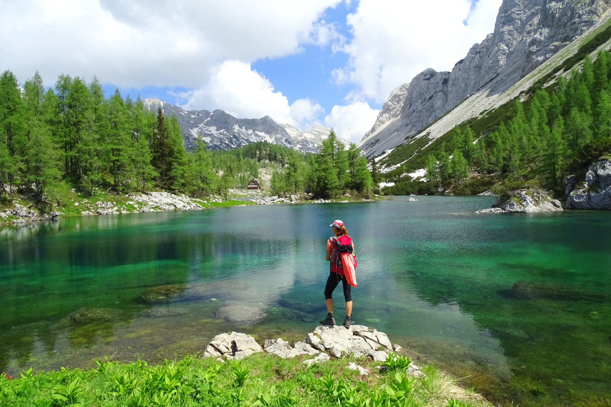 The Double Lake, Triglav Lakes, Julian Alps, Slovenia