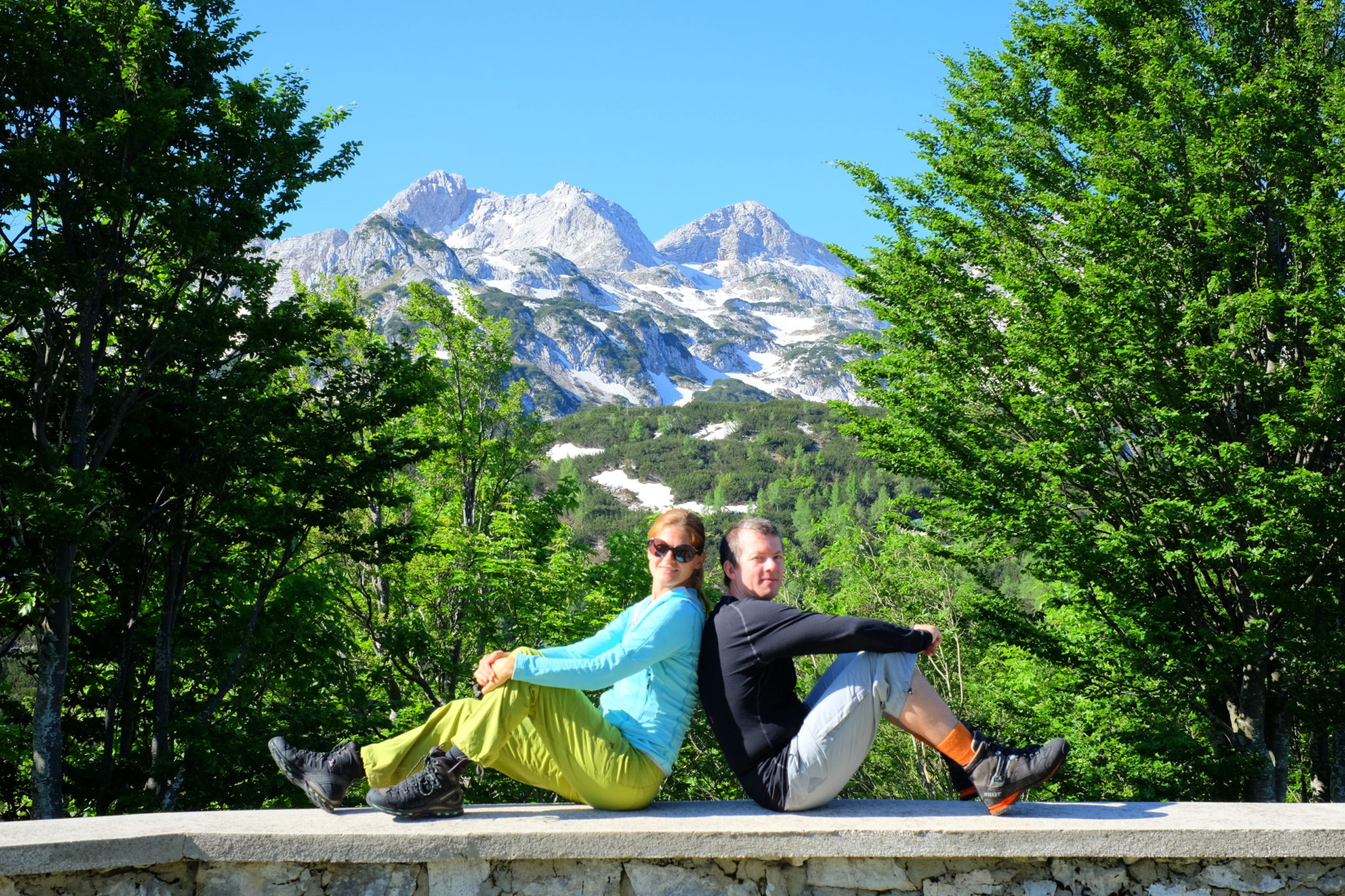 The views from the Komna Hut, Julian Alps, Slovenia