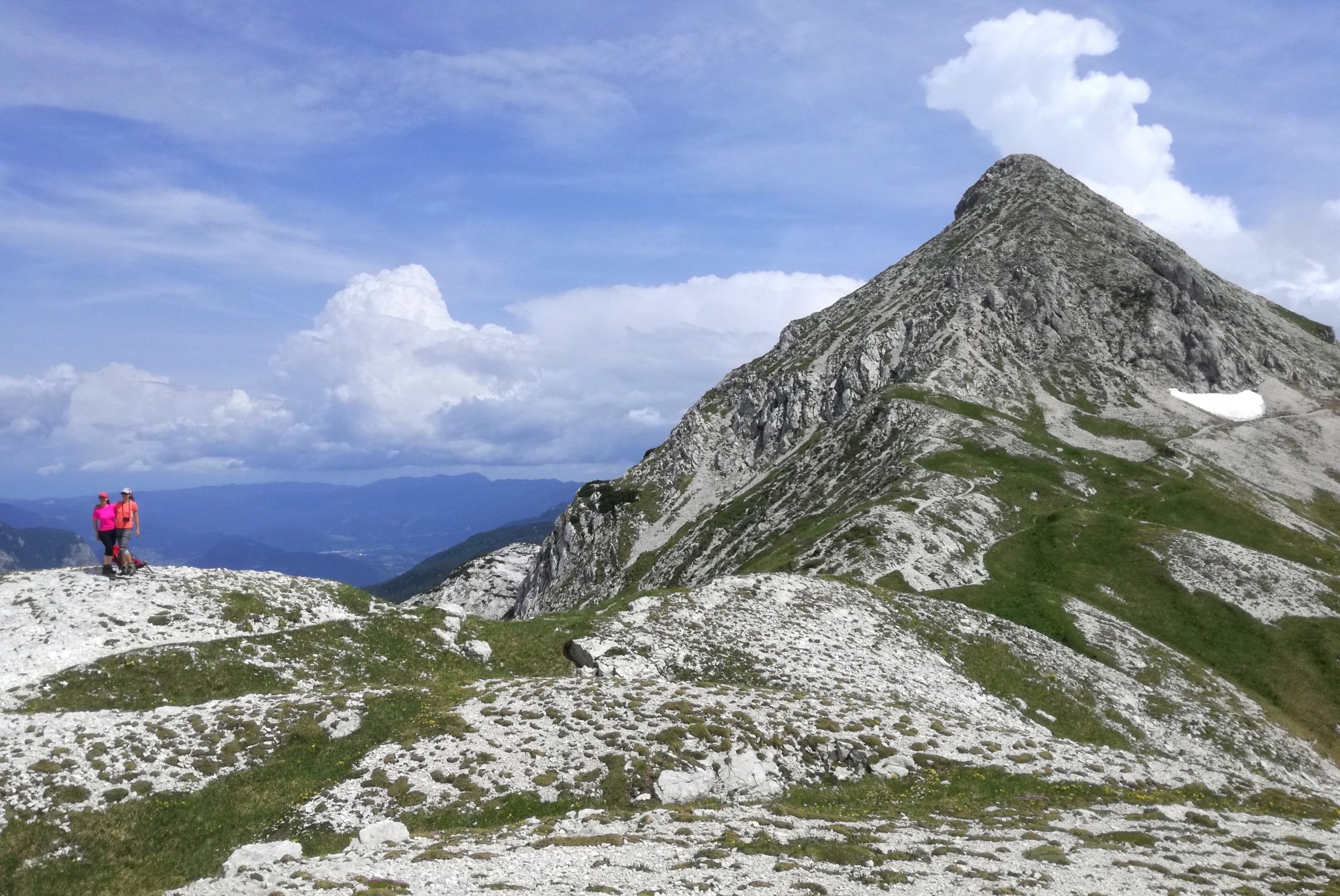 Hiking to Bogatin above Komna, Triglav National Park, Slovenia