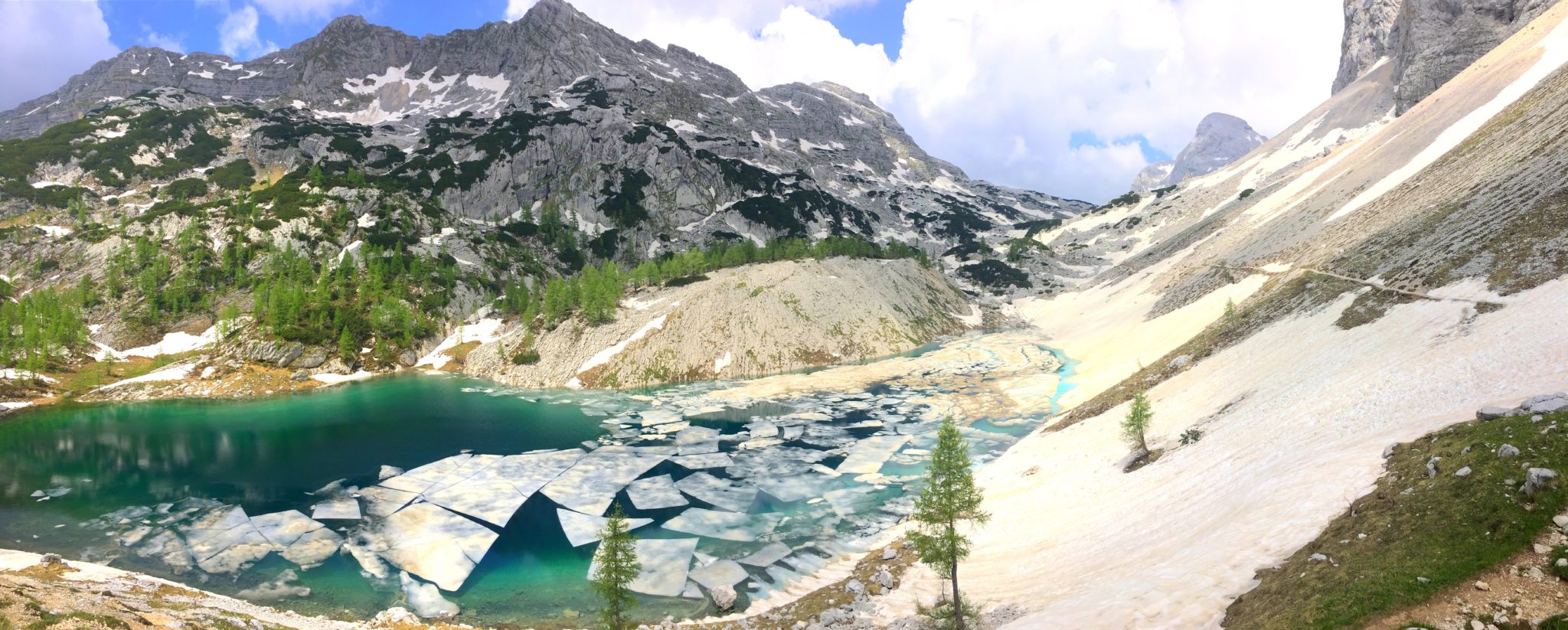 The Big Lake of the Triglav Lakes, Julian Alps, Slovenia