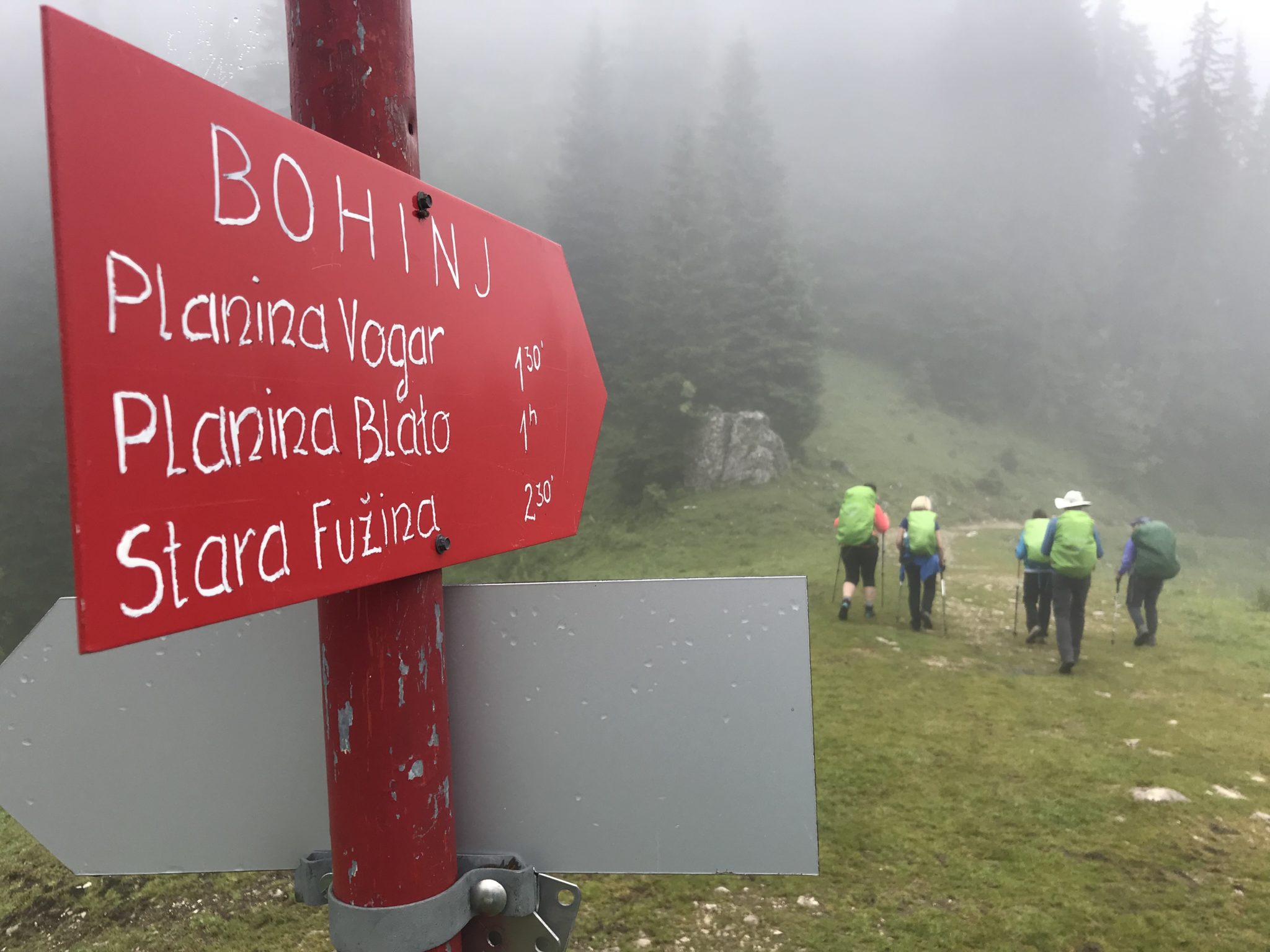 Hiking in Julian Alps