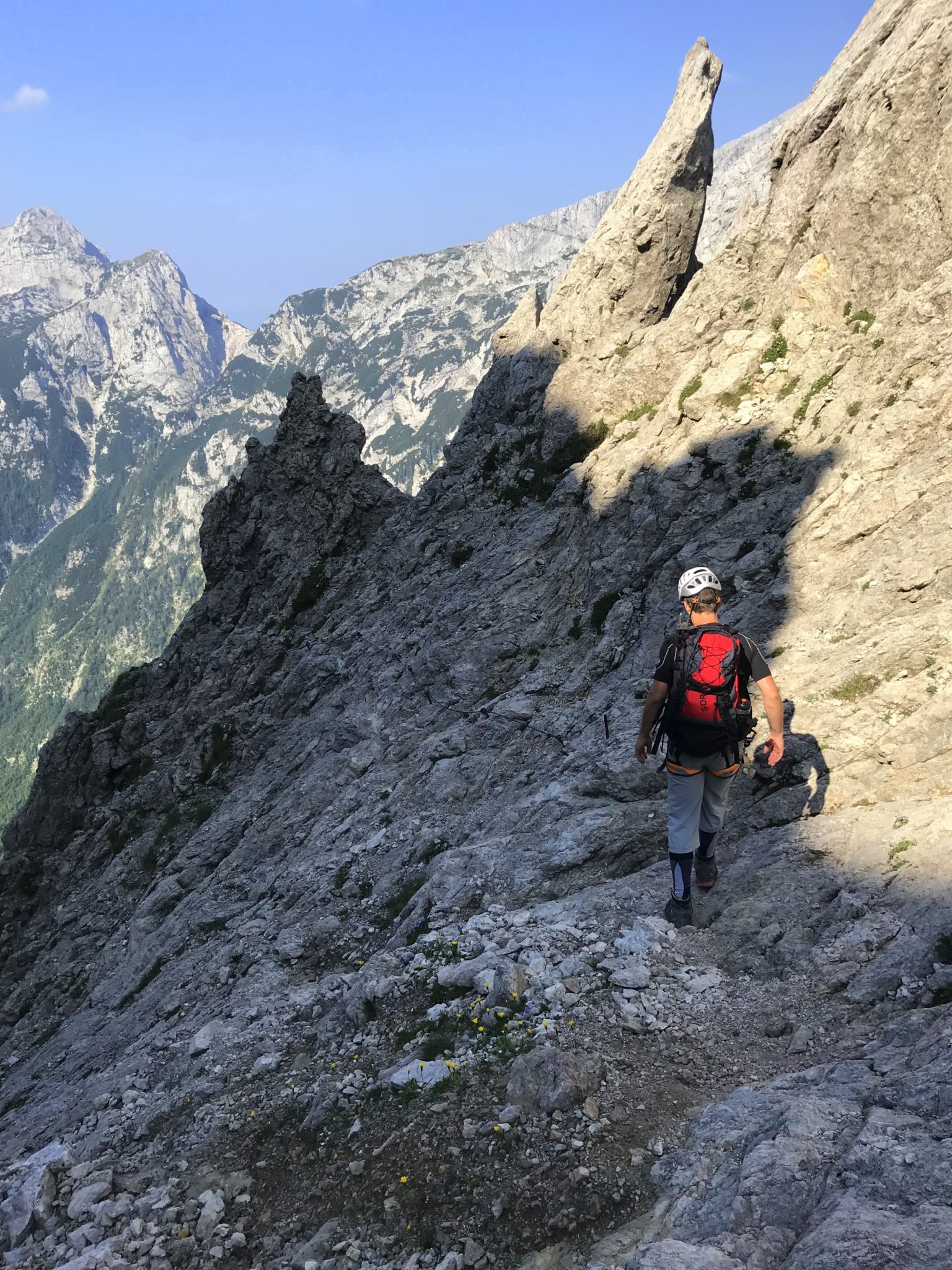Climbing Mt. Turska Gora, Kamnik-Savinja Alps, Slovenia