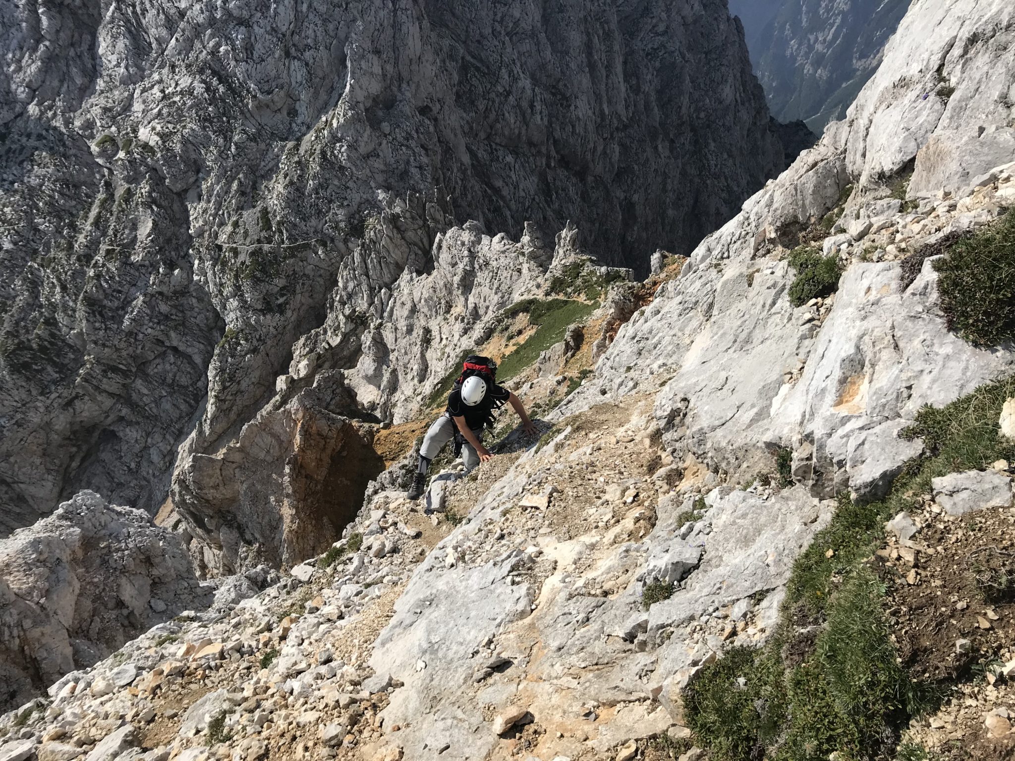 Climbing Mt. Turska Gora, Kamnik-Savinja Alps, Slovenia