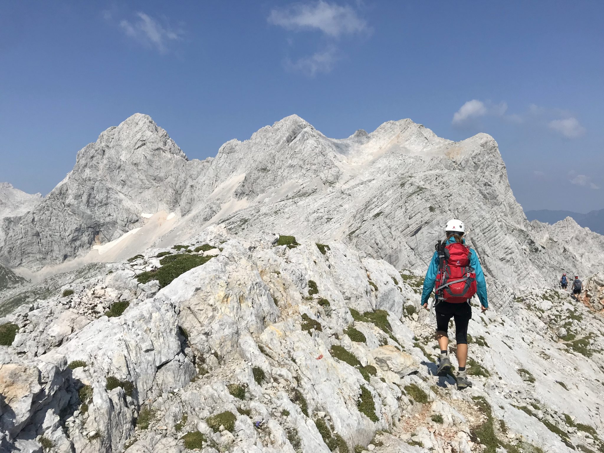 Hiking in the Kamnik-Savinja Alps, Slovenia