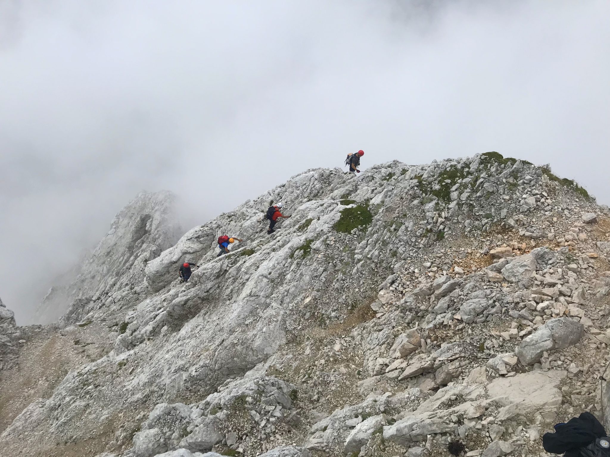 Climbing in the Kamnik-Savinja Alps