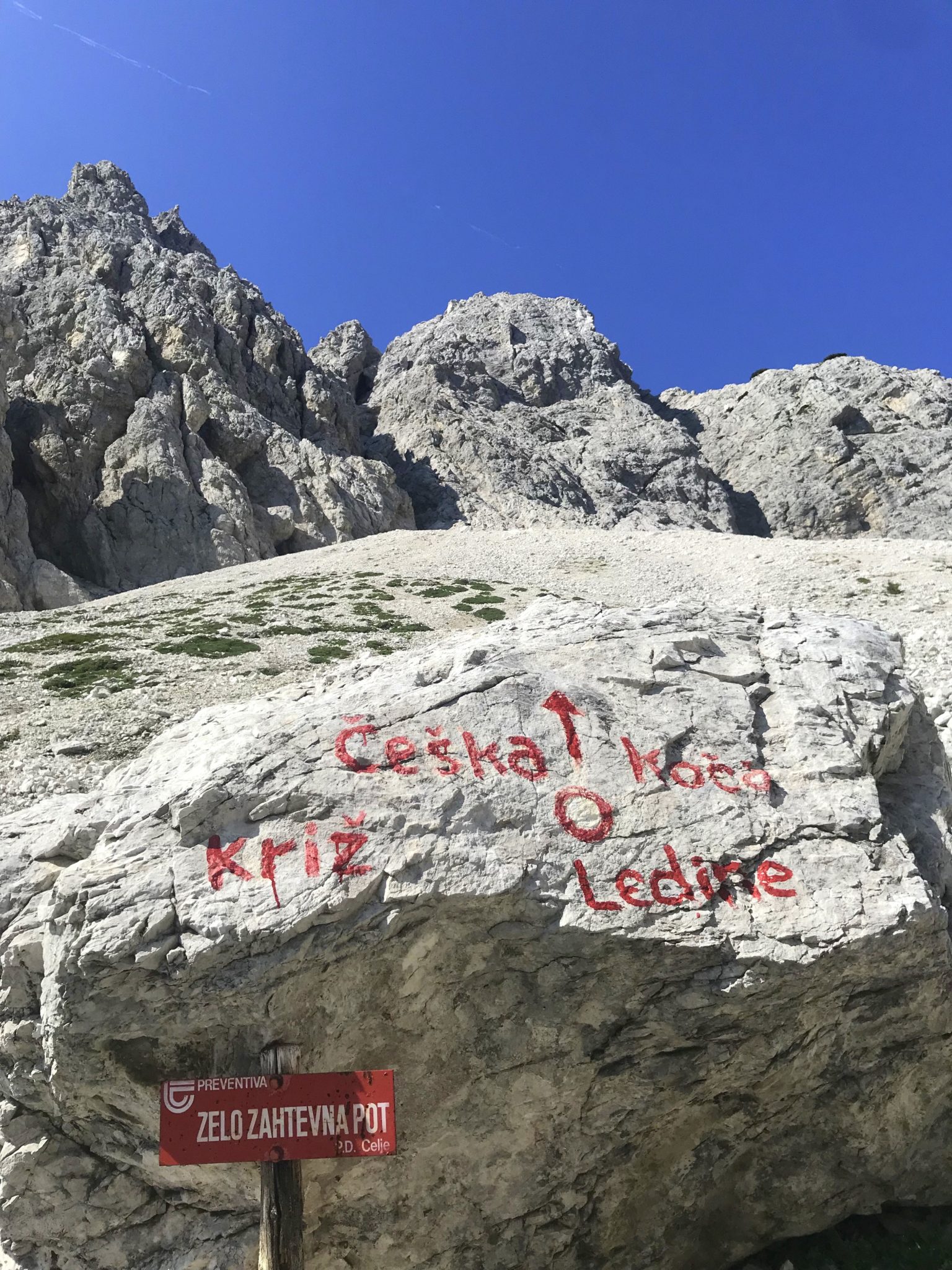 Climbing in the Kamnik-Savinja Alps