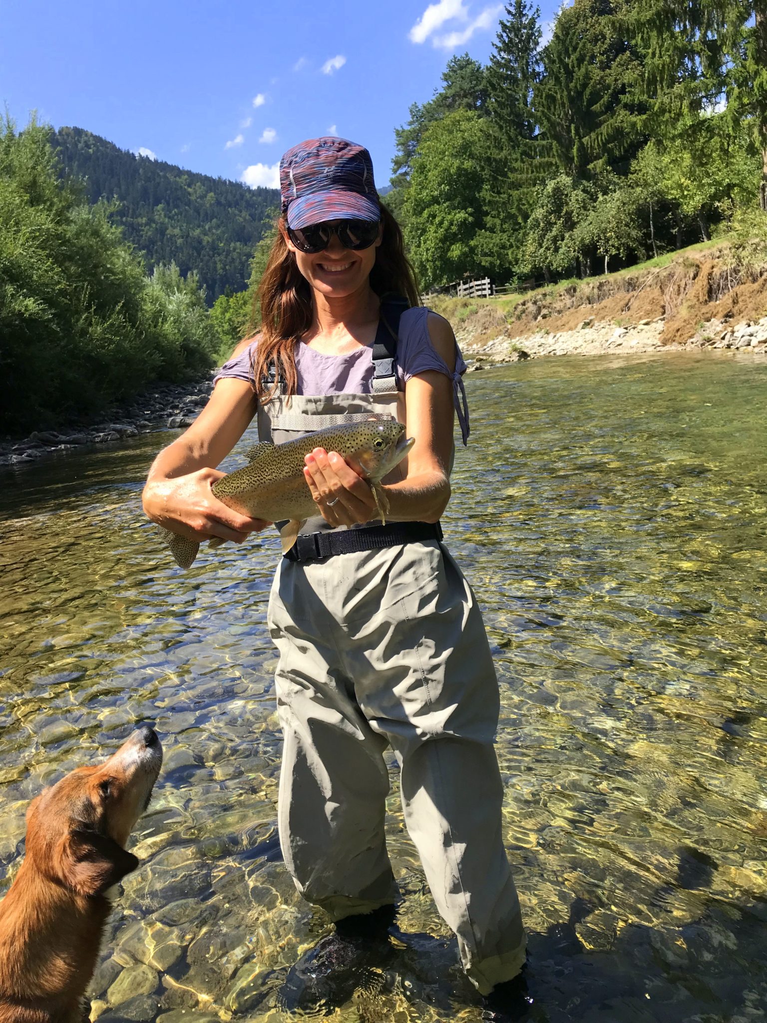 Flyfishing in Logar Valley