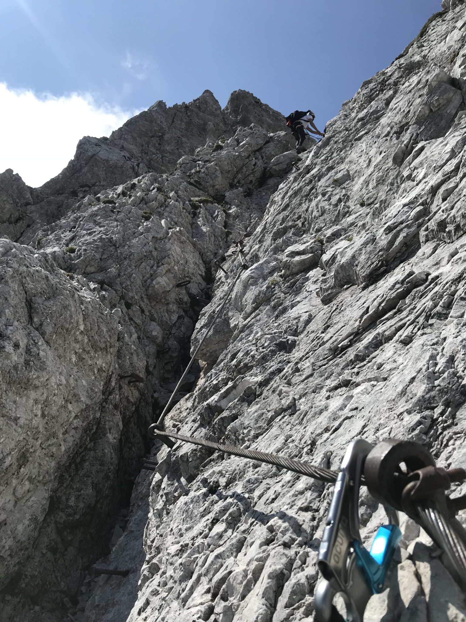 Climbing in the Kamnik-Savinja Alps